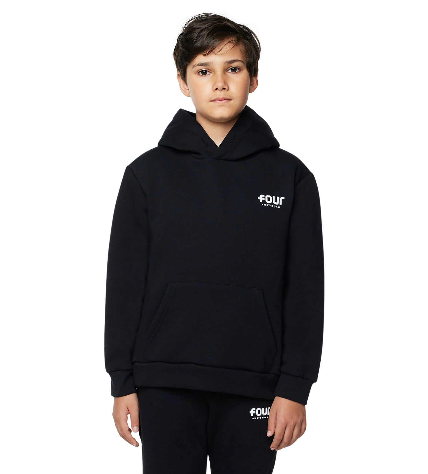 Logo hoodie Zwart