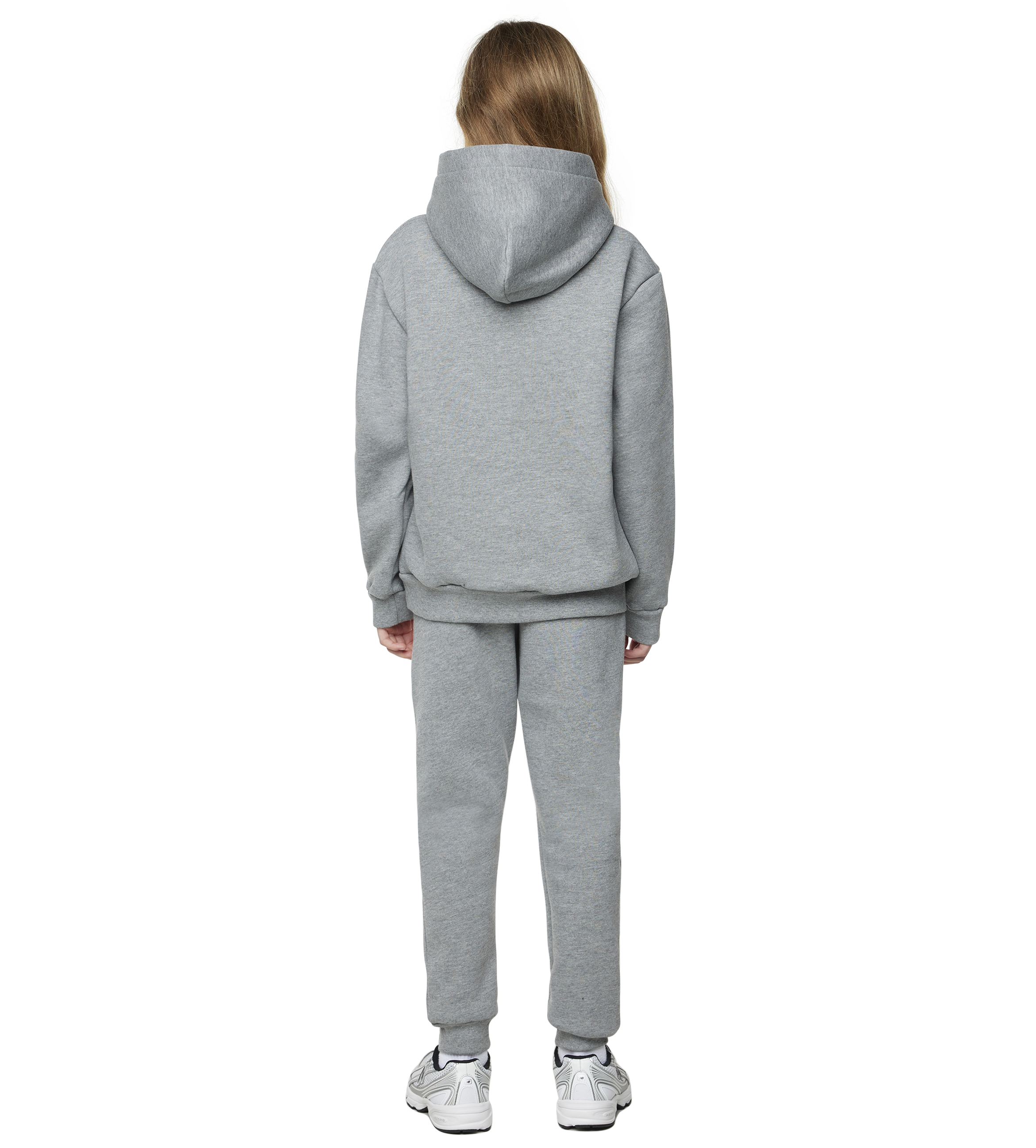 Logo hoodie grijs