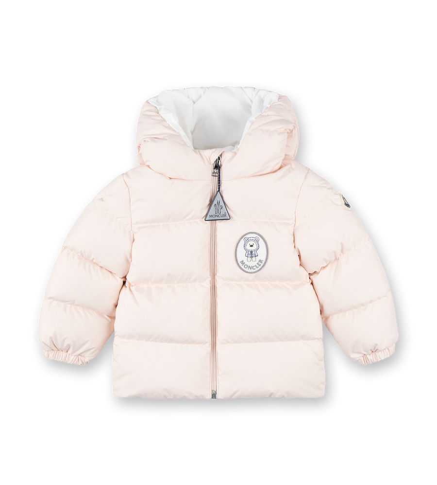 Moncler Enfant Sanyu Down Jacket in Light Pink (Baby)