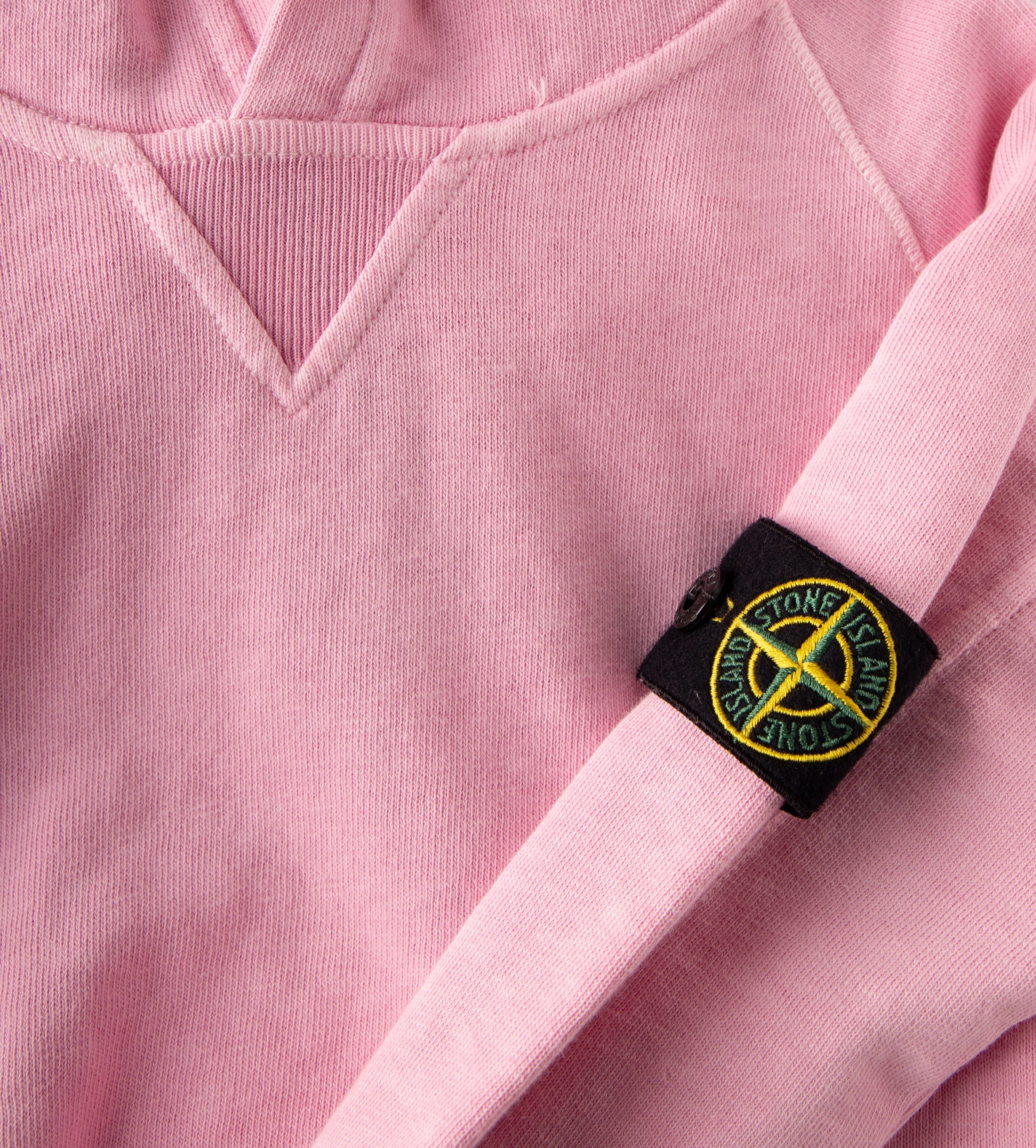 Logo-patch Hoodie Pink