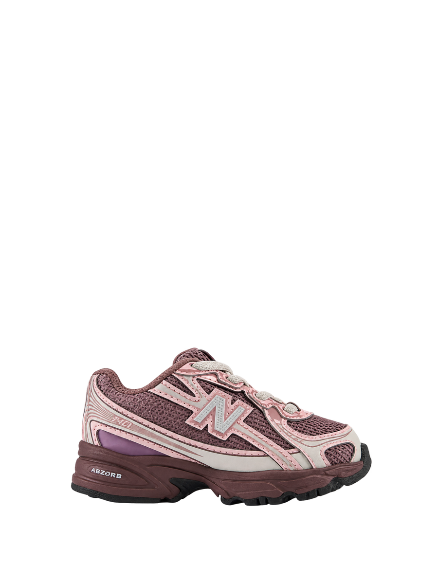 Baby 740 Sneakers Pebble With Pink Chalk