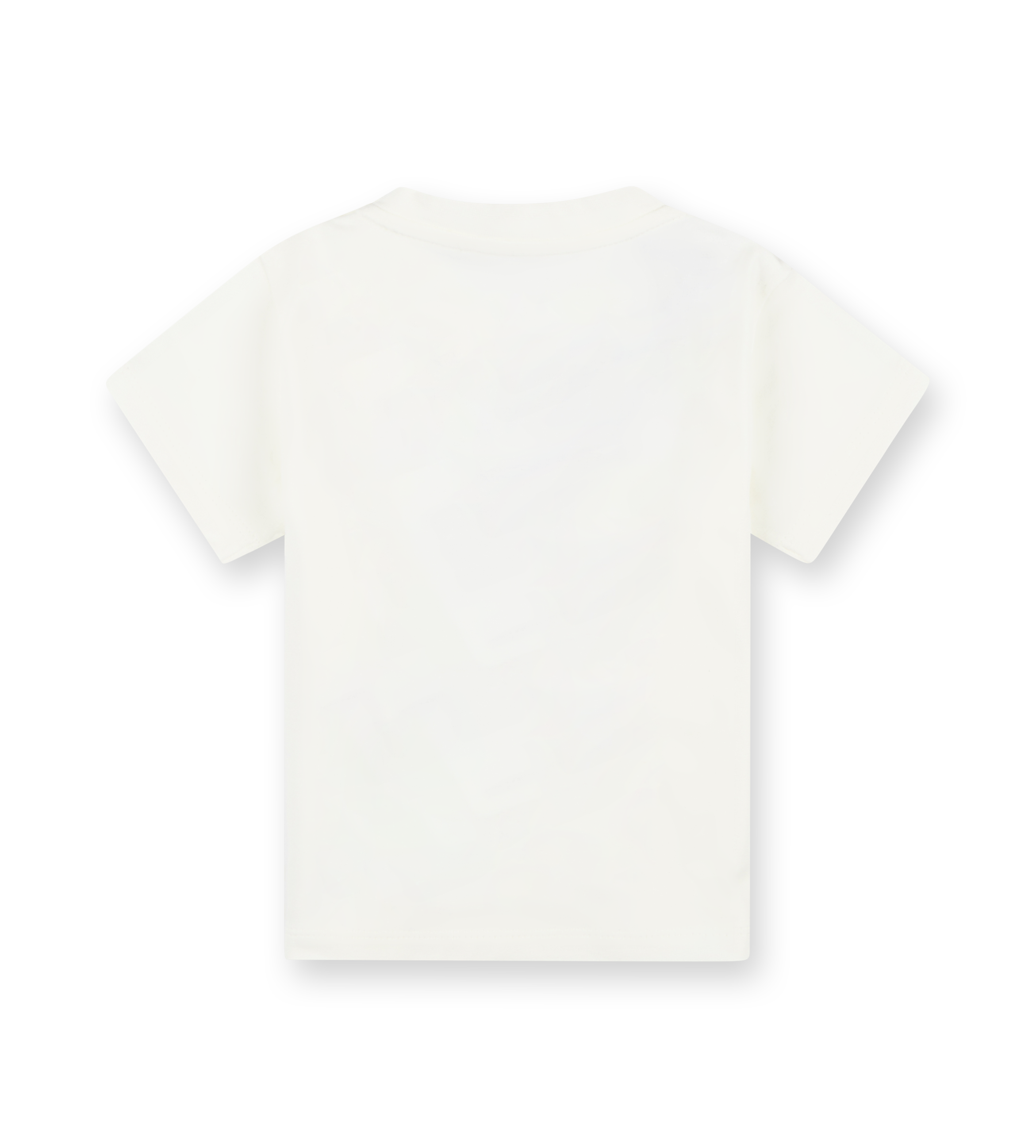 Moncler Enfant T-shirt met geborduurd logo in wit (baby)