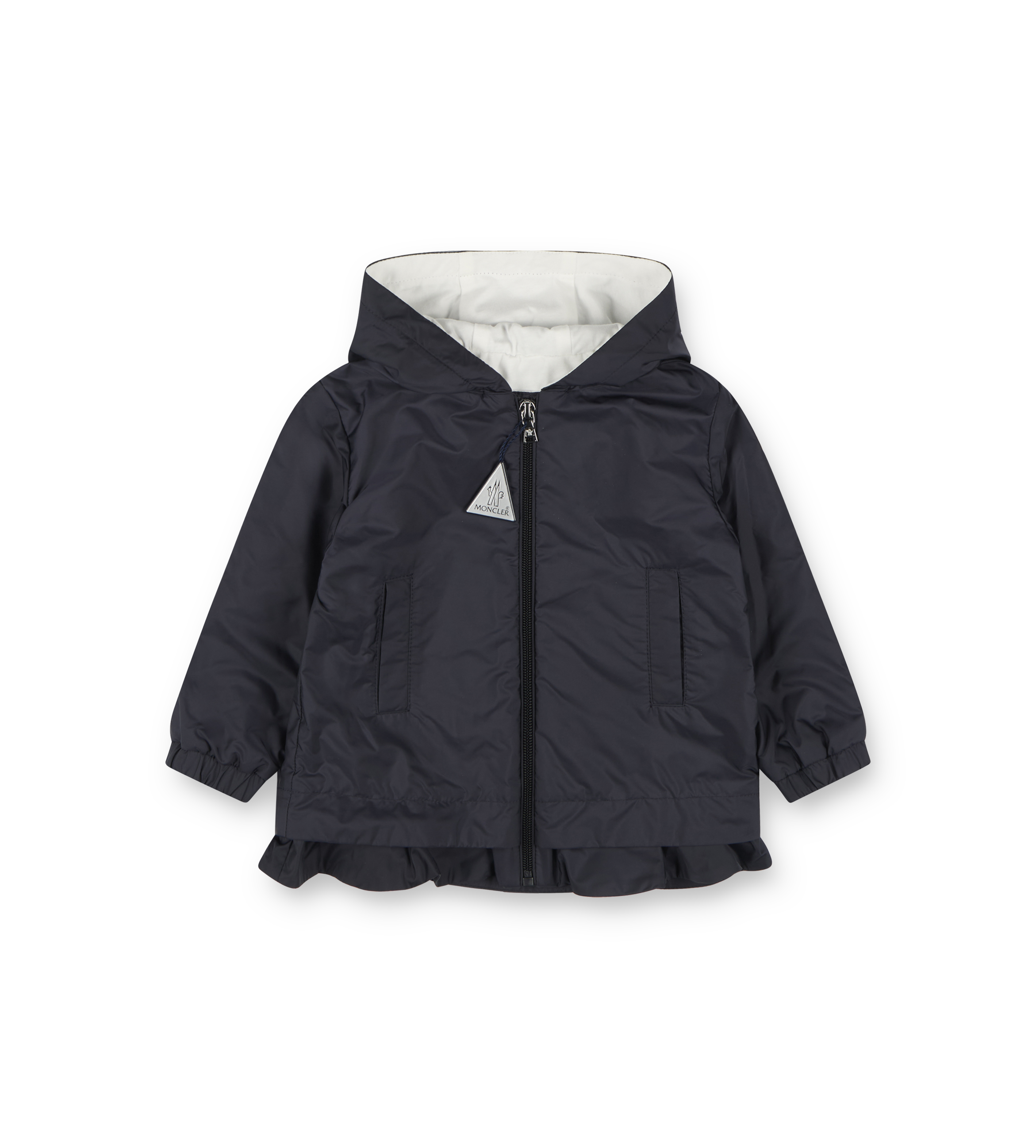 キッズアウター MONCLER SS25 DANA JACKET (K1 951 1A000 12 53A5E 742) Dana Giubbotto Hooded Jacket Navy Blue – FOUR Kids