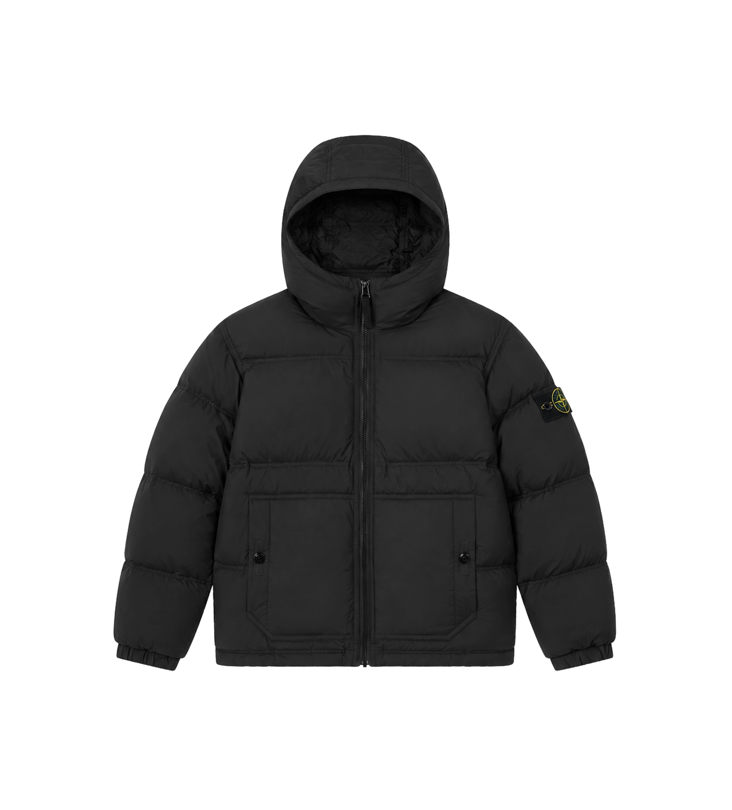 Matt Ripstop Cordura® Geavanceerde Stoffen Donsjas Zwart