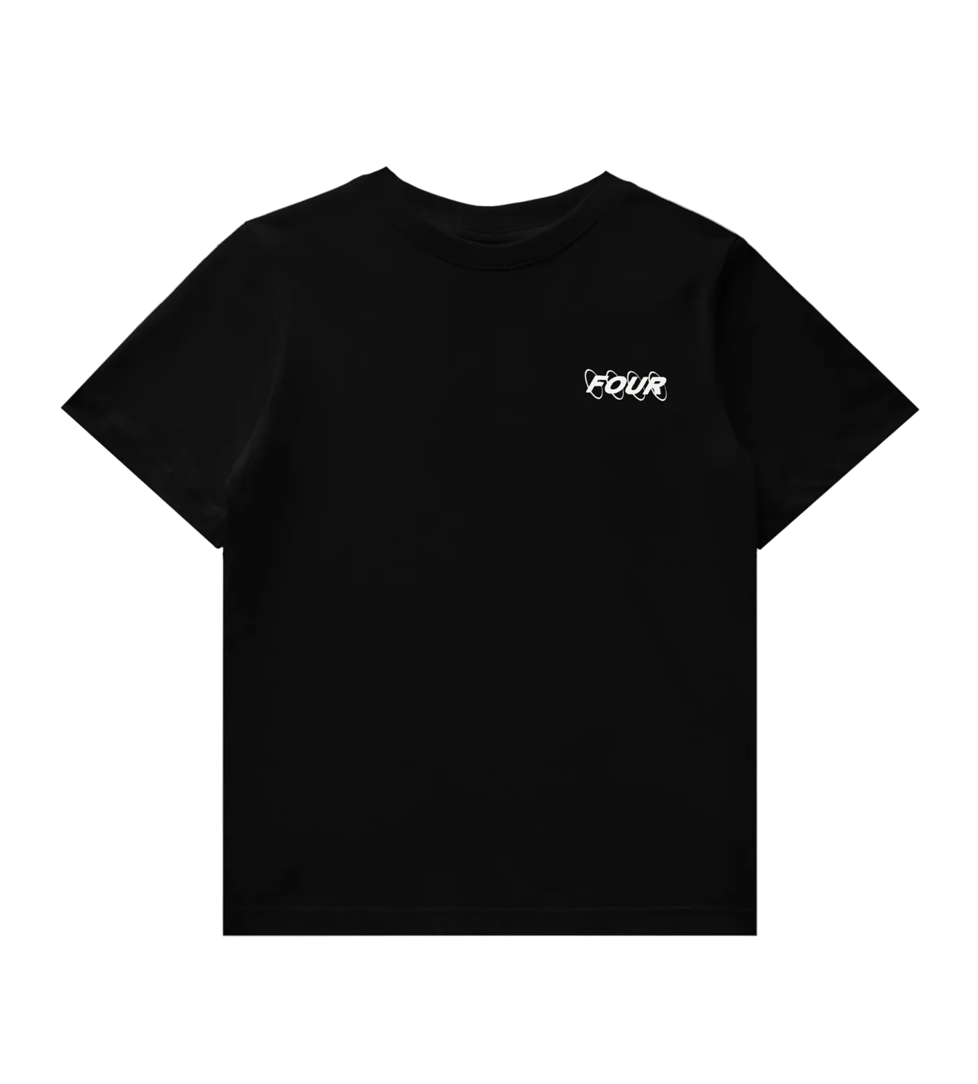 Circles Logo T-shirt Black
