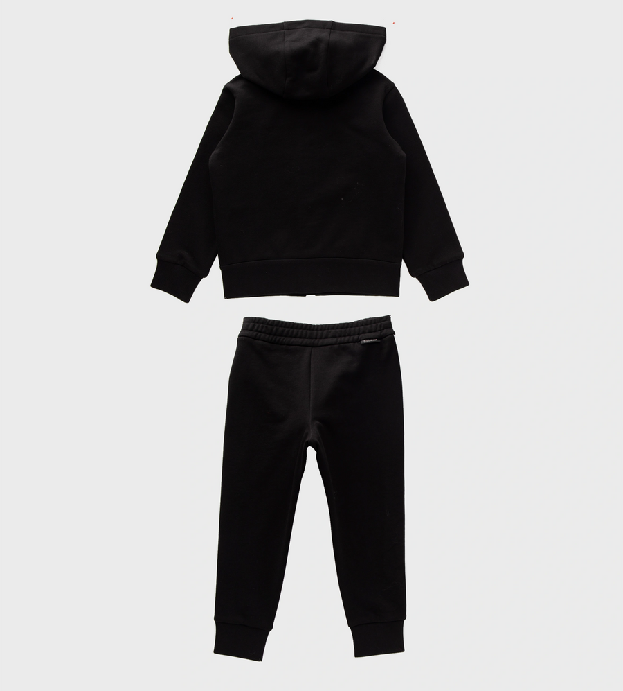 Tracksuit With Stripes Black