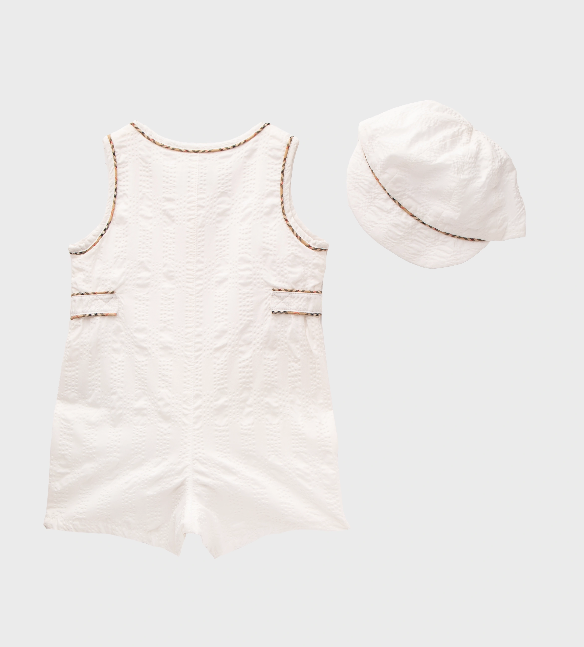 Burberry Cotton Two-piece Gift Set in White