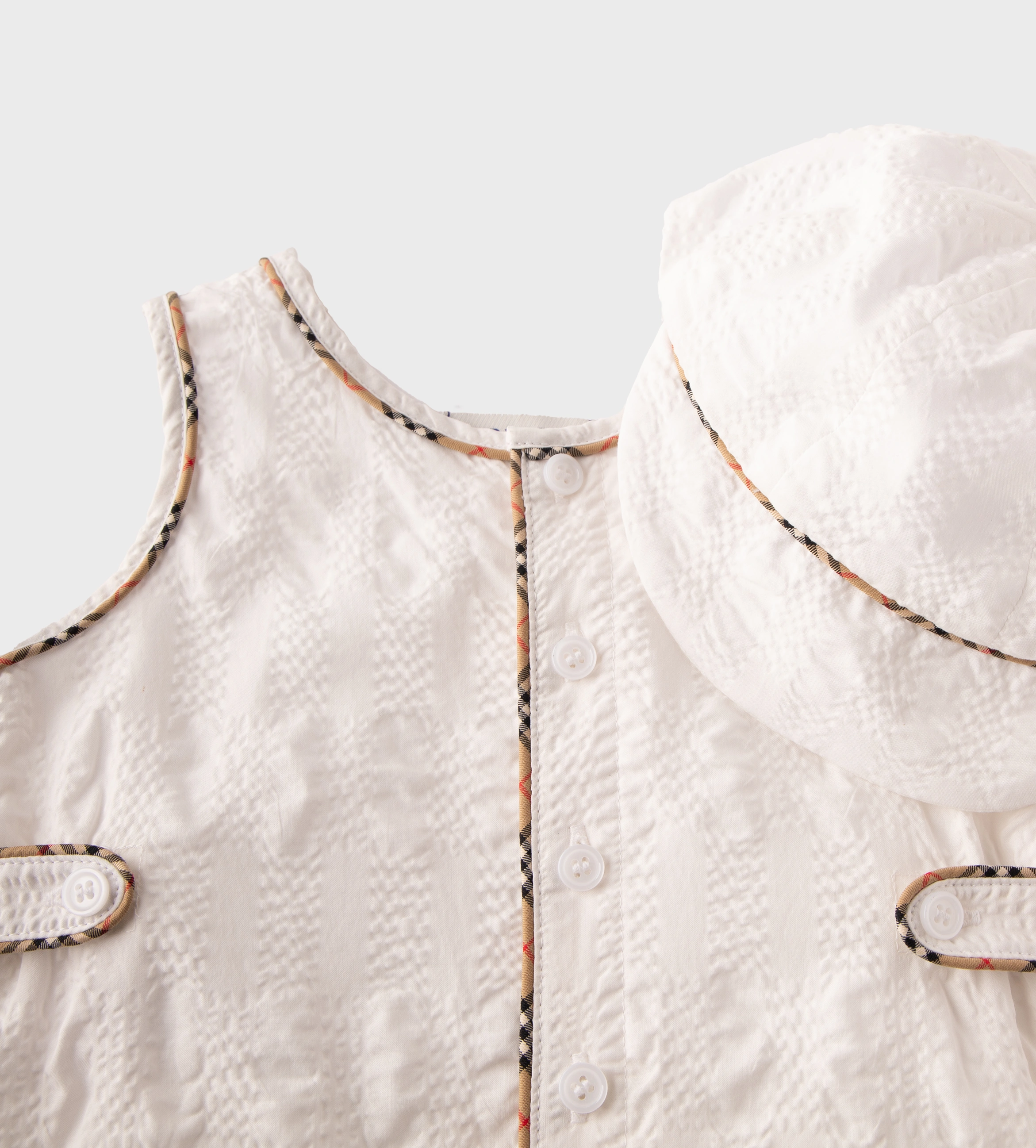 Burberry Cotton Two-piece Gift Set in White
