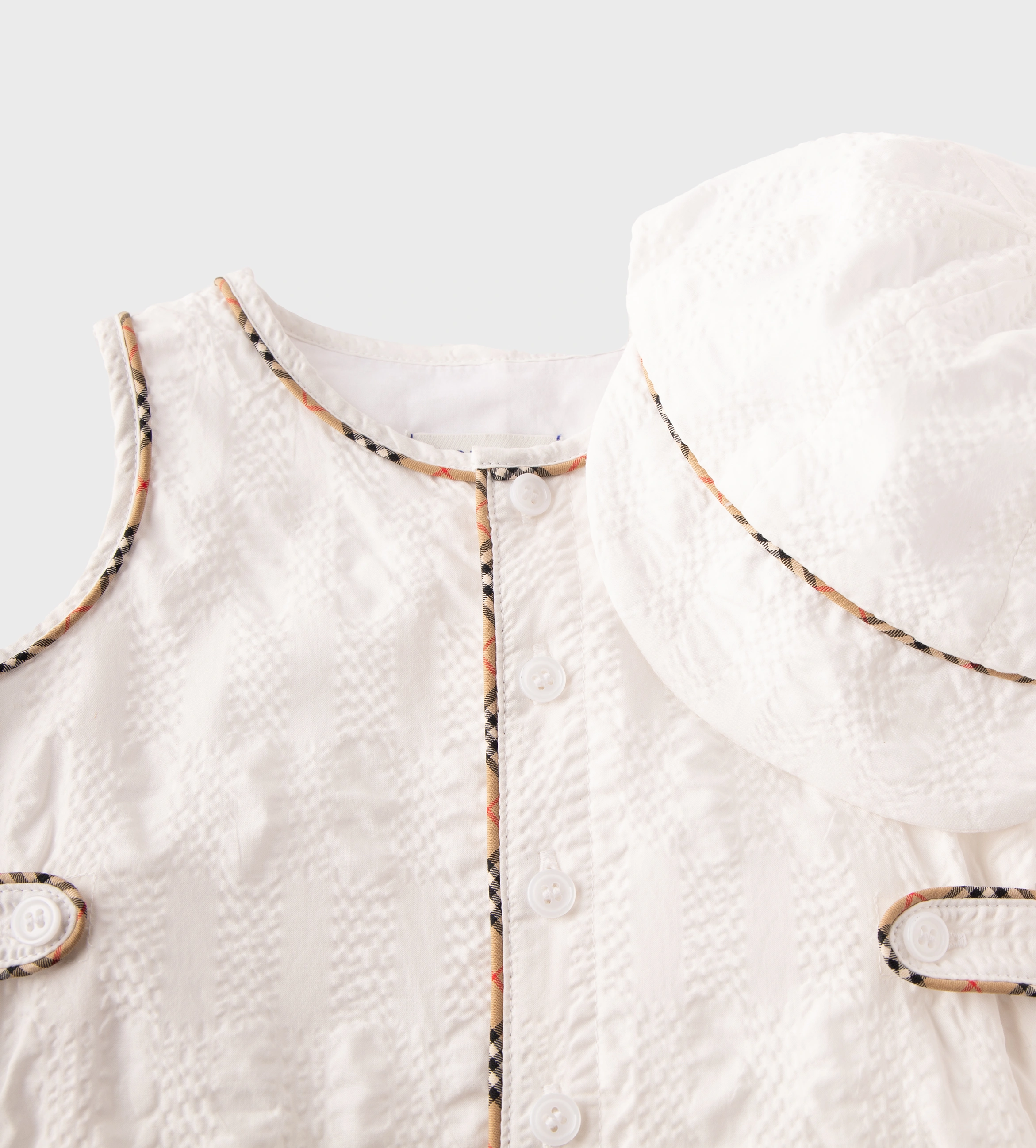 Burberry Cotton Two-piece Gift Set in White
