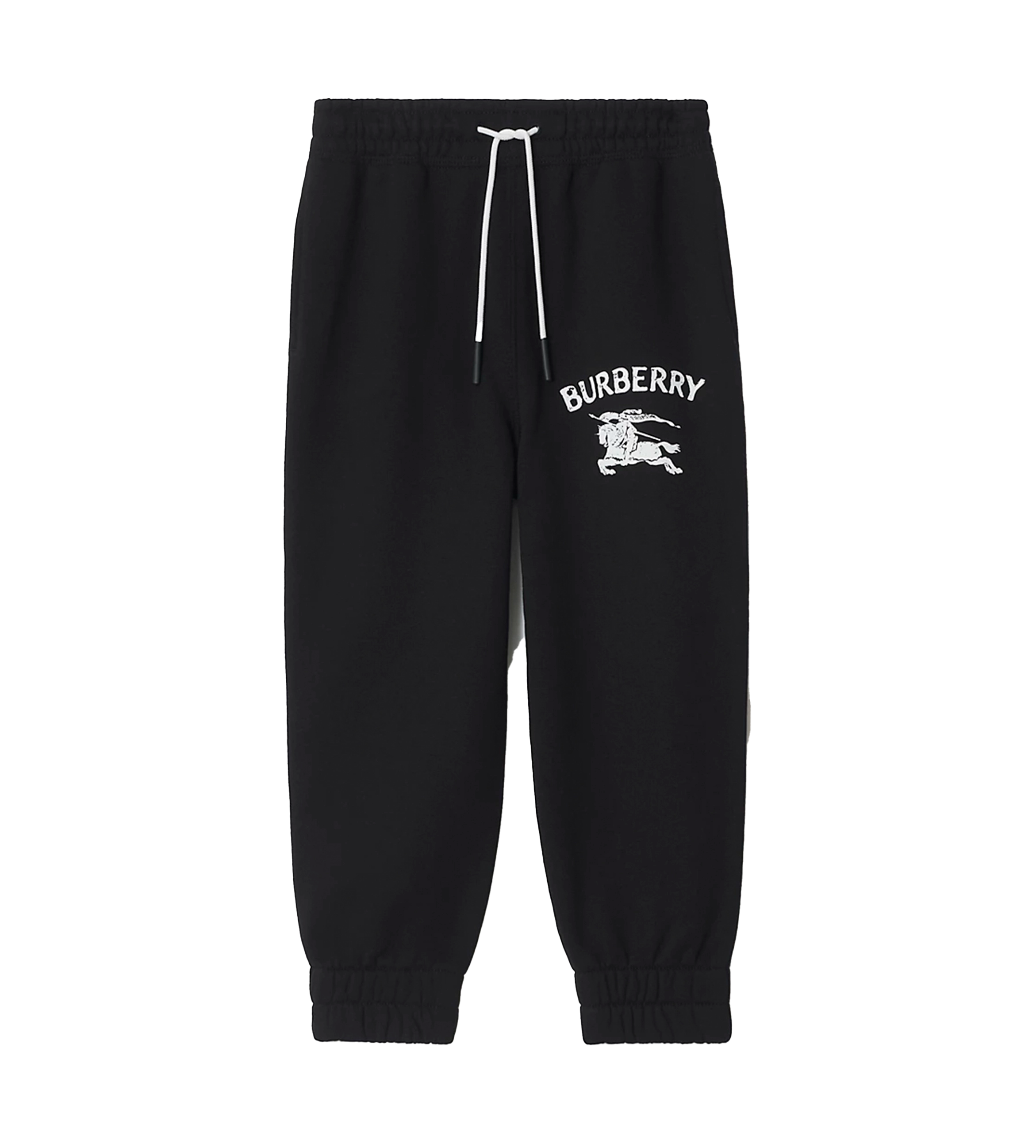 Burberry EKD katoenen joggingbroek in zwart en wit (kinderen)
