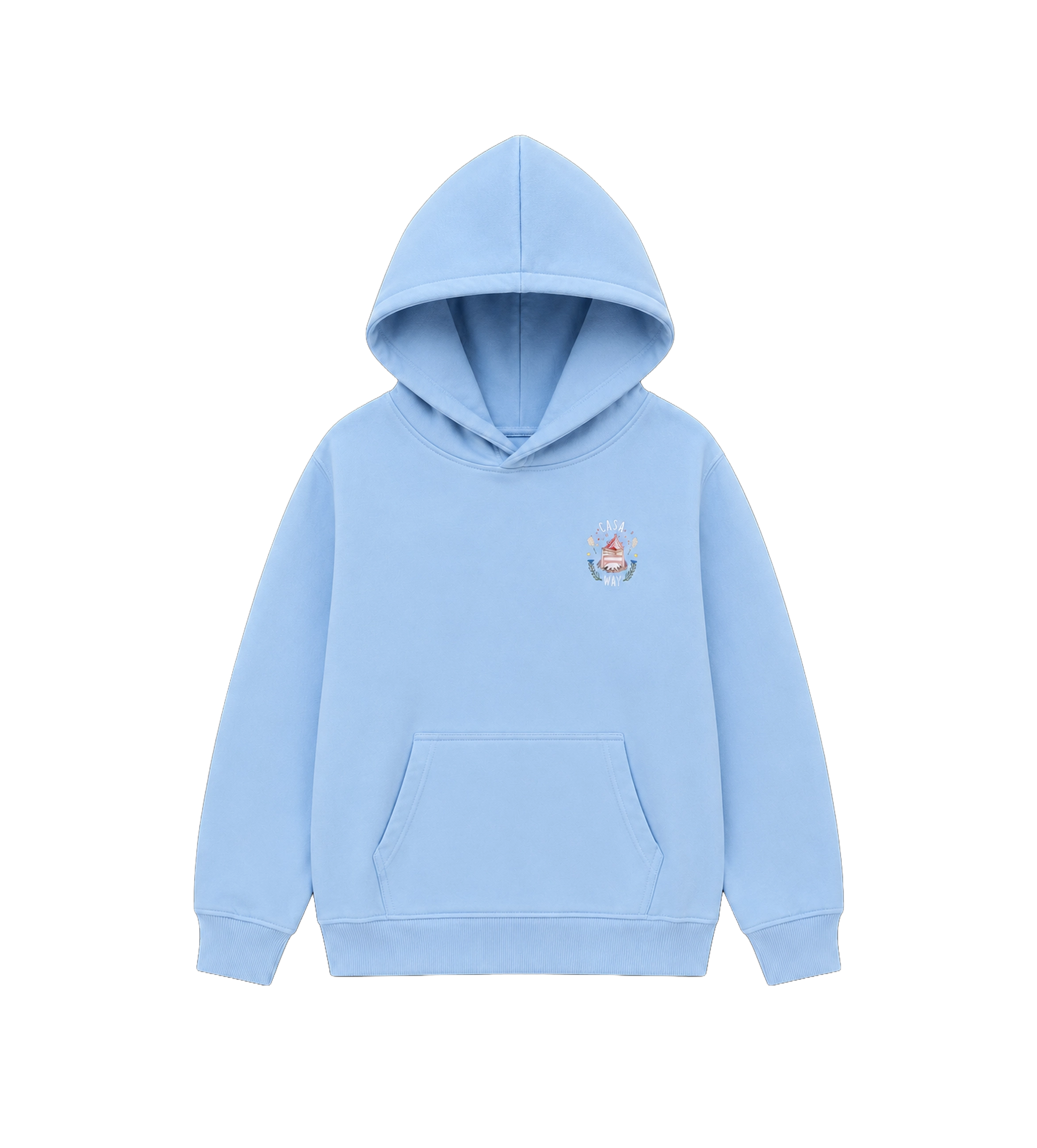Kids Casaway Sweatshirt Met Capuchon Blauw