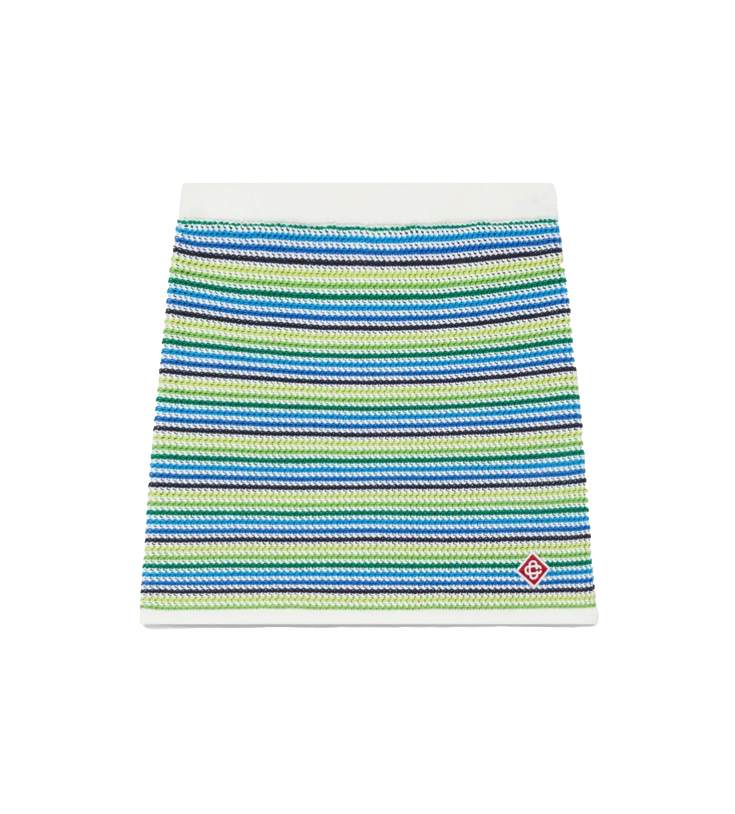 Casablanca Stripe Skirt in Green & Blue (Kids)