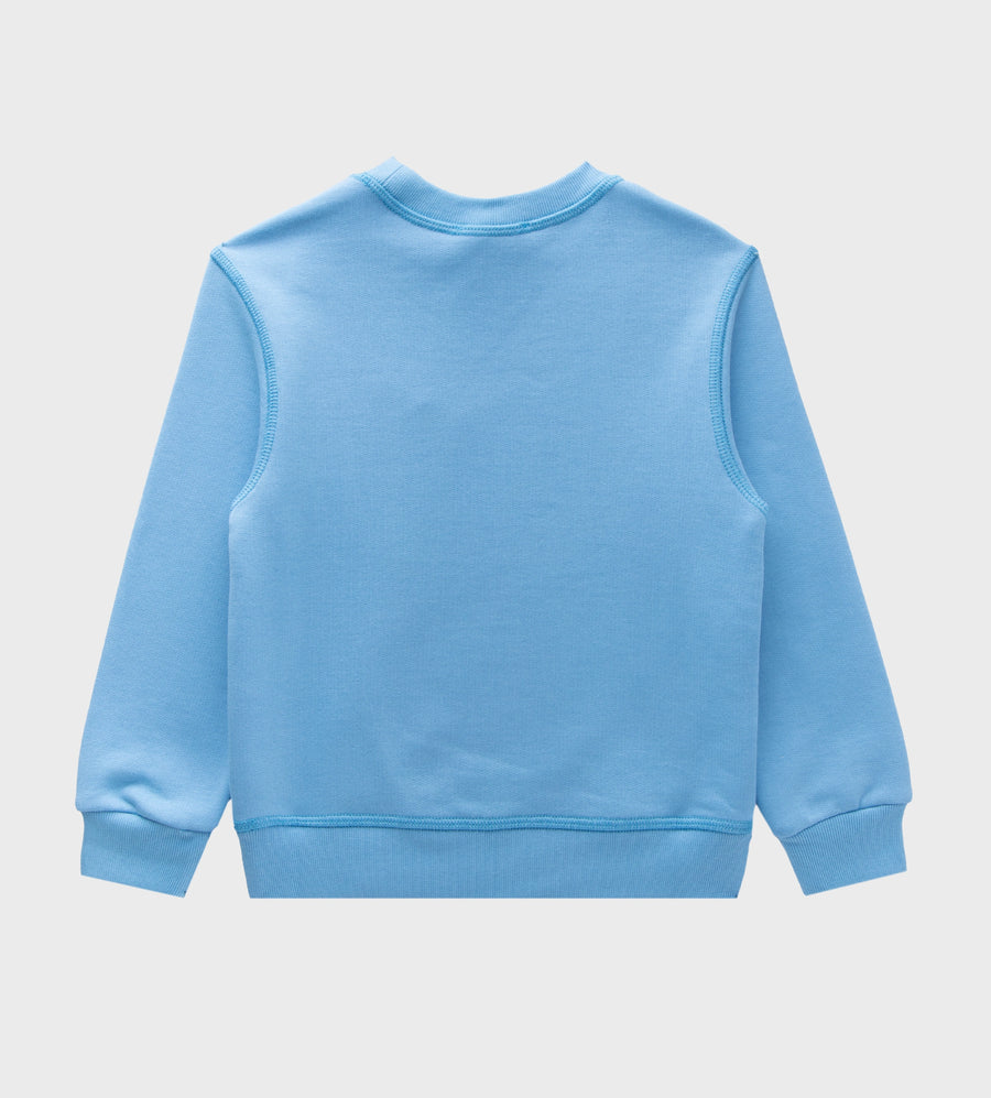 Baby Printed Logo Sweater Blue