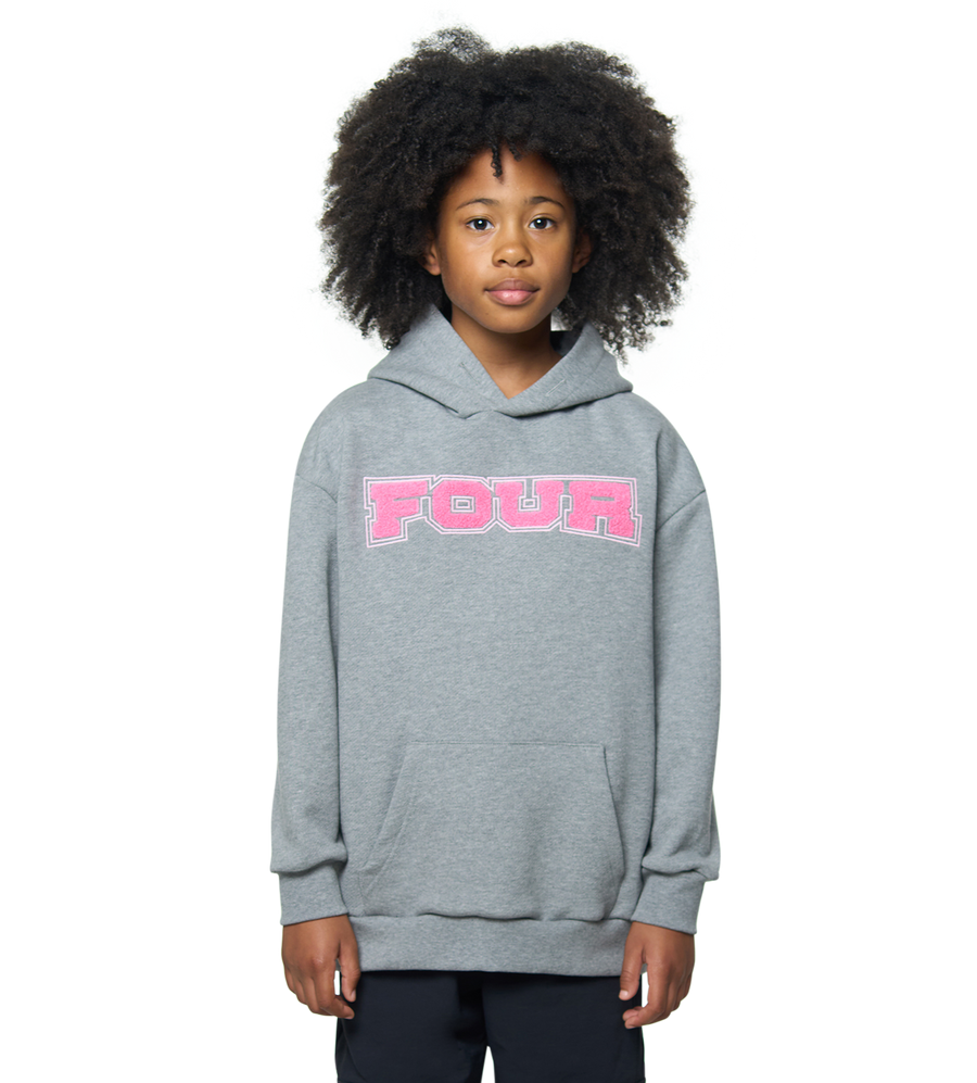 Compressed Hoodie Grey Melange