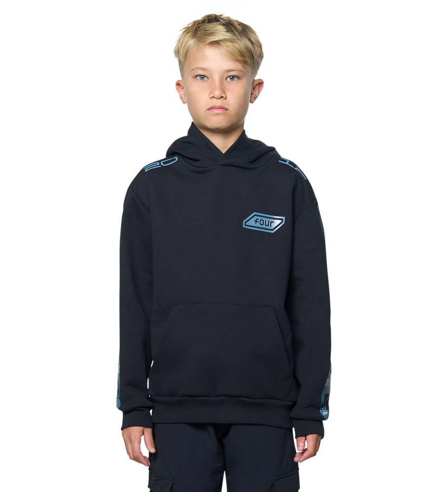 Race Comp Hoodie Black