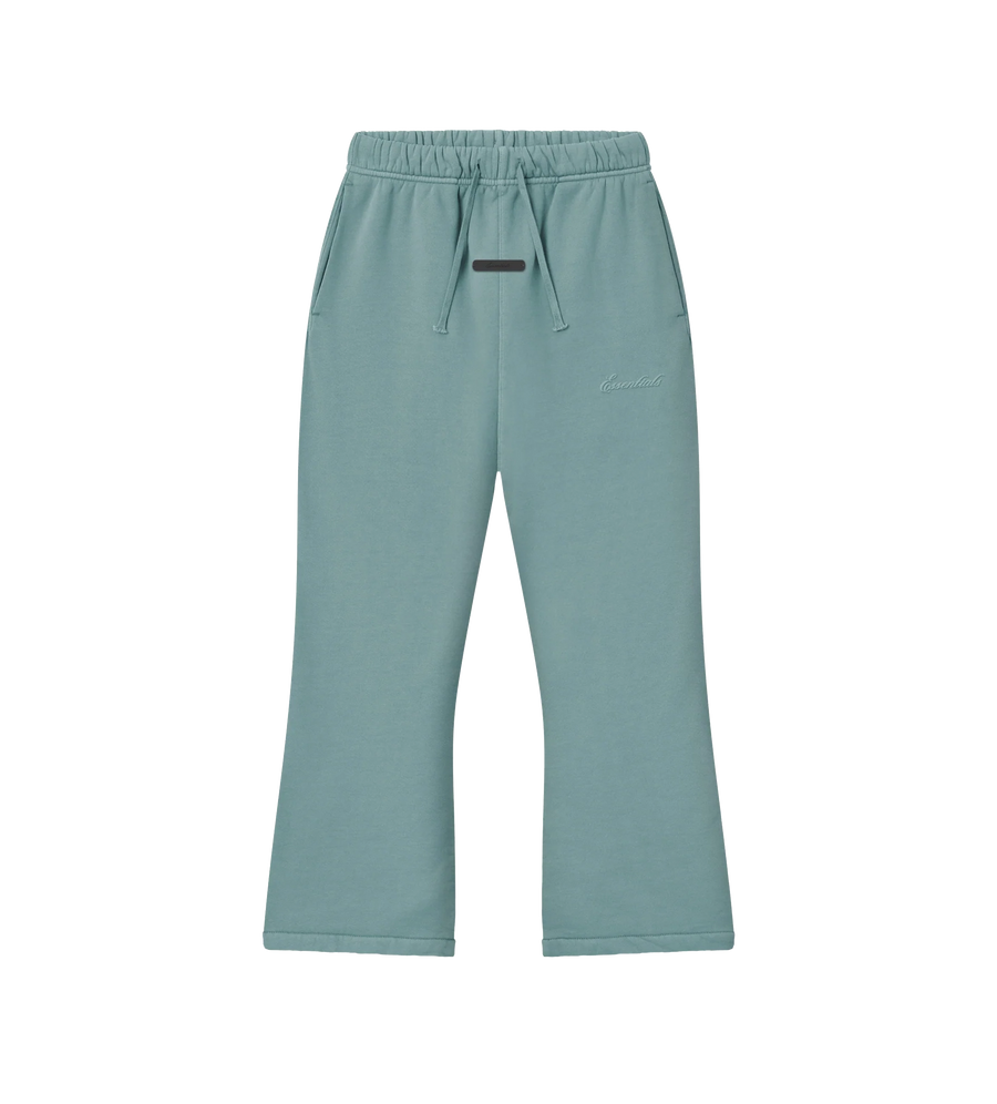 Essentials Signature Flare Sweatpant in Faded Coastal (Kids)