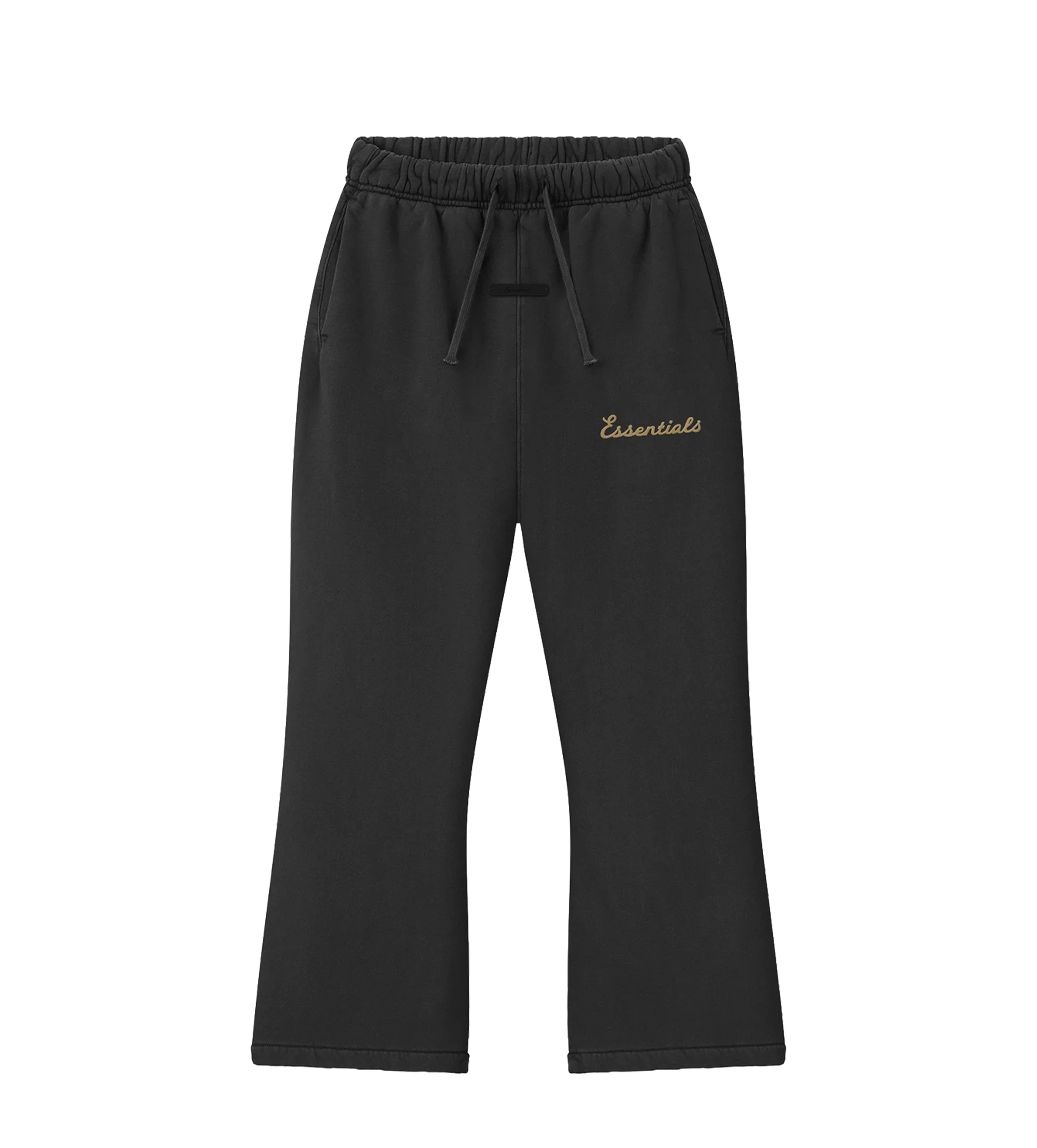 Essentials Training Flare Sweatpant in Faded Black (Kids)