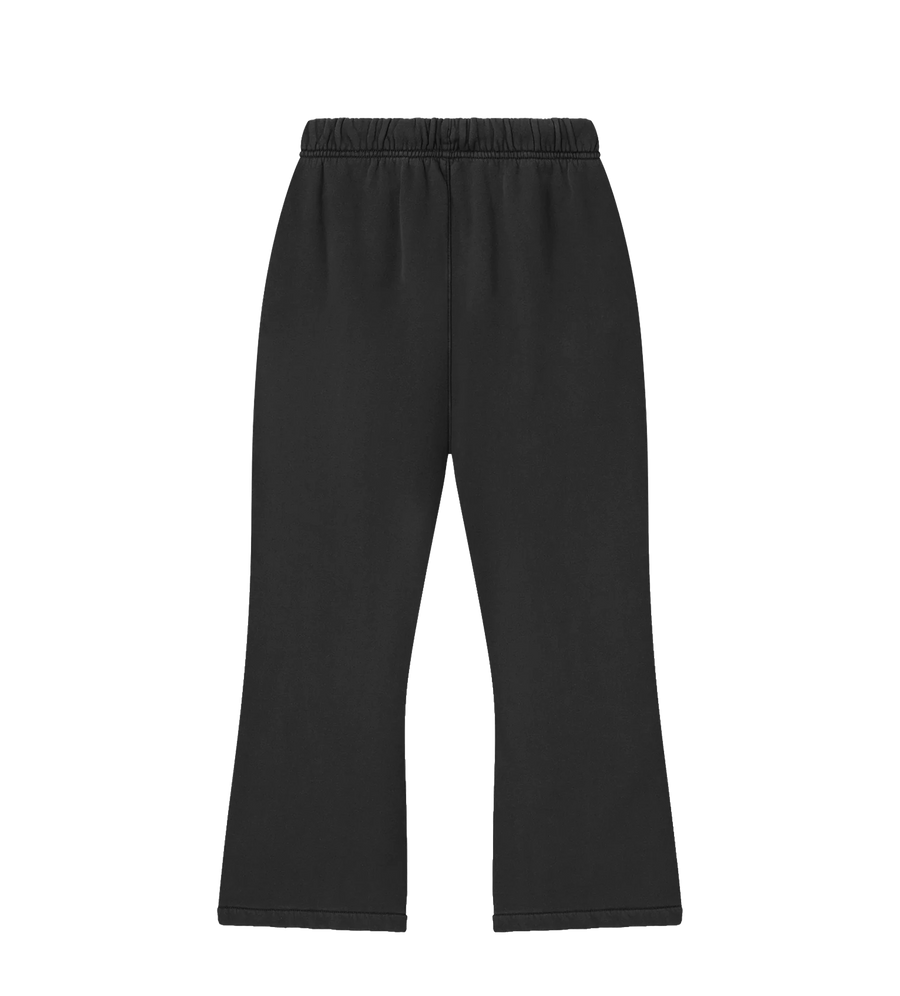 Kids Training Flare Sweatpant in Faded Black