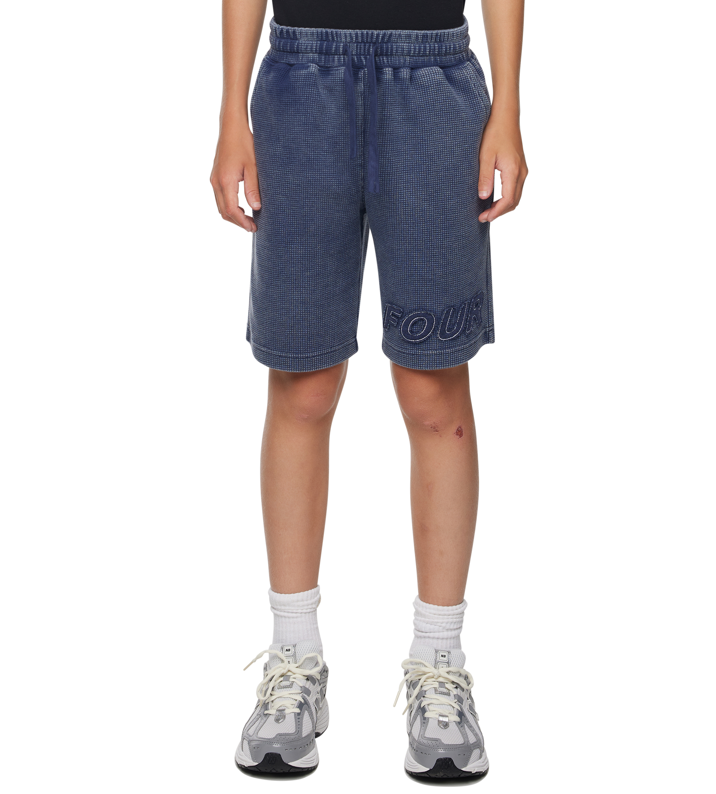 Reconstructed Circles Bowlingshort Donkerblauw