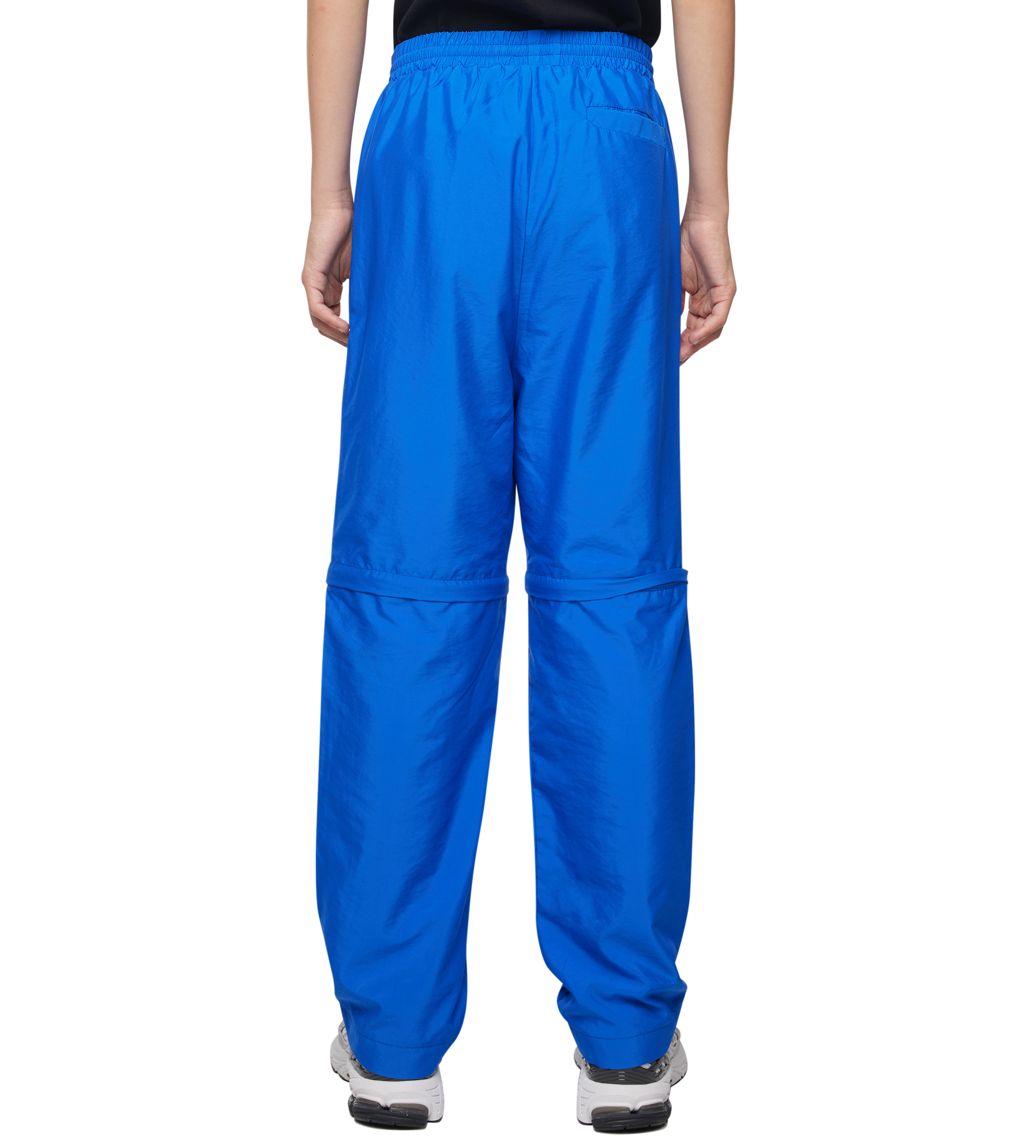 Contained Circles Zip Off Broek Donkerblauw