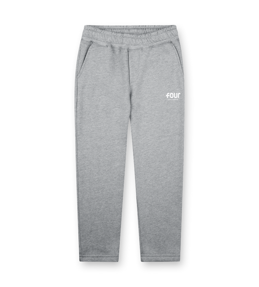 Logo Straight Leg Grey Melange