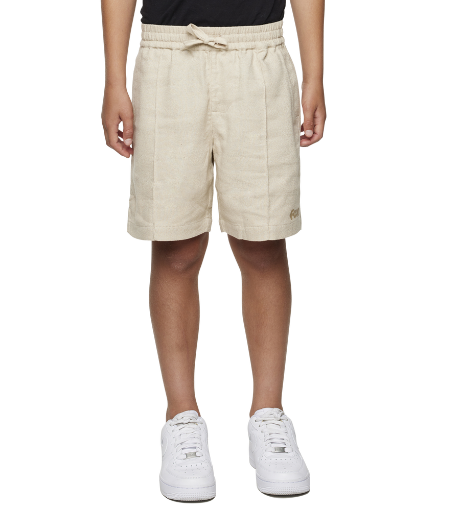 Logo Woven Shorts Sand Beige
