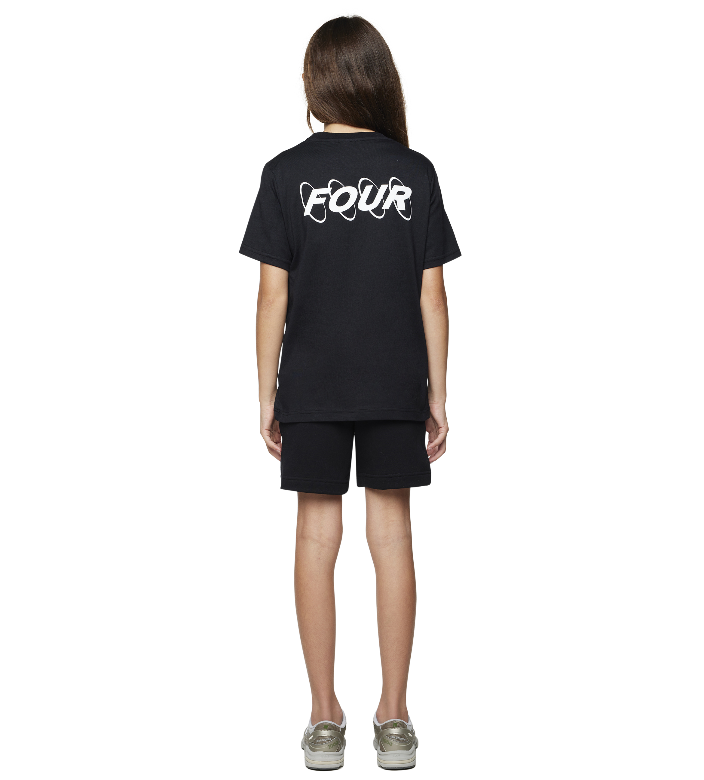 Circles Logo T-shirt Black