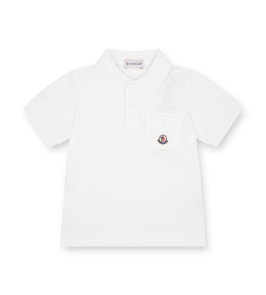 Moncler Enfant Patch-Pocket Polo Shirt (Baby)