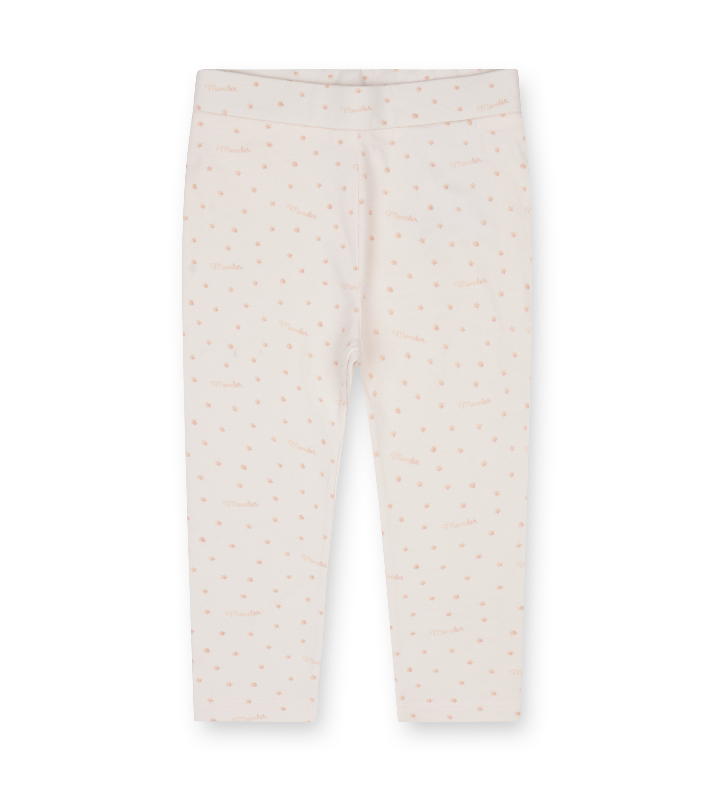 Moncler Star Print Cotton Tracksuit Set in Light Pink (Baby)