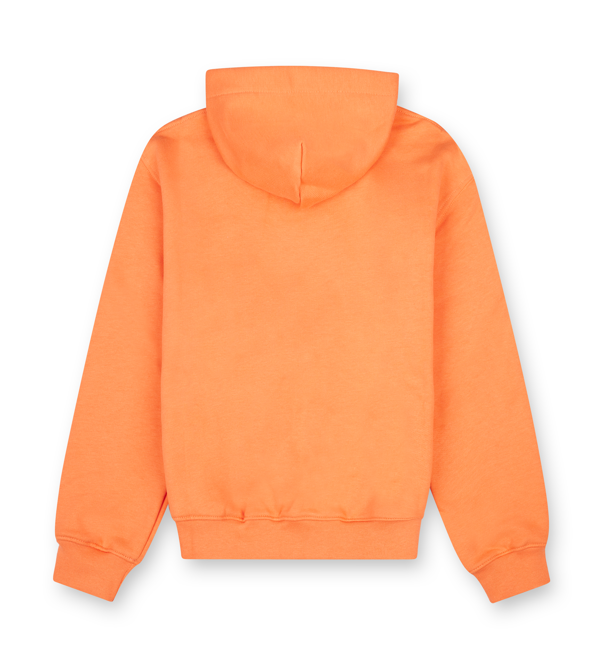 Outline Zip Up Hoodie stoffig oranje/cannoli