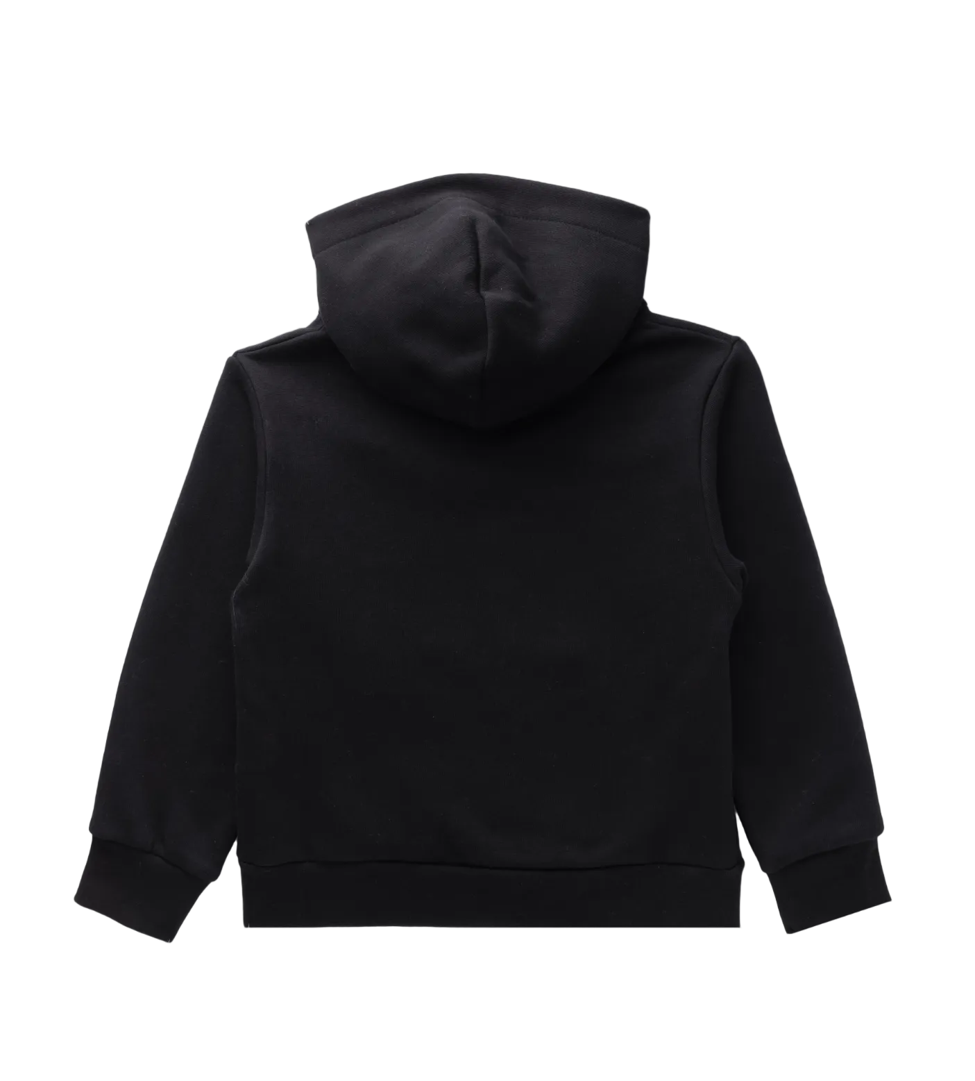Logo Zip Up Hoodie black