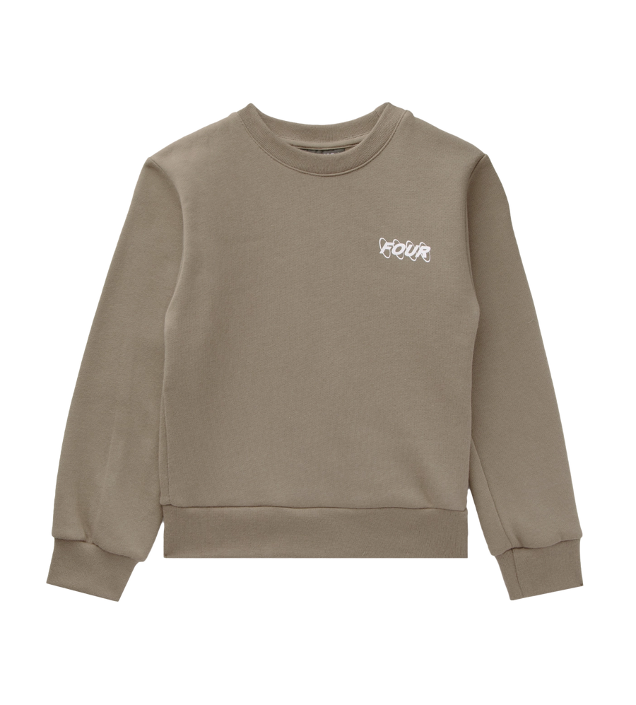 Circles Logo Crewneck Bungee Cord