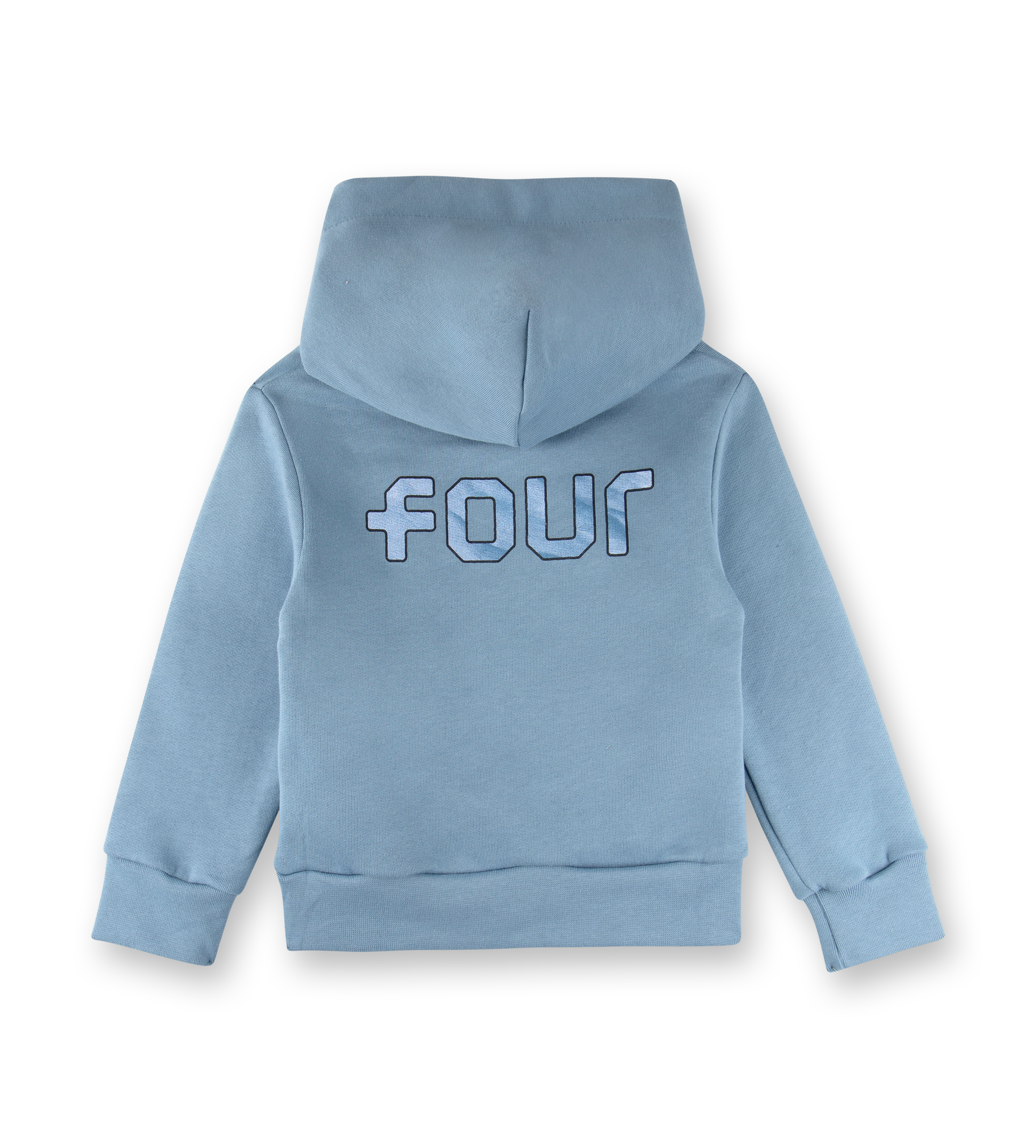 Outline Logo Hoodie Celeste