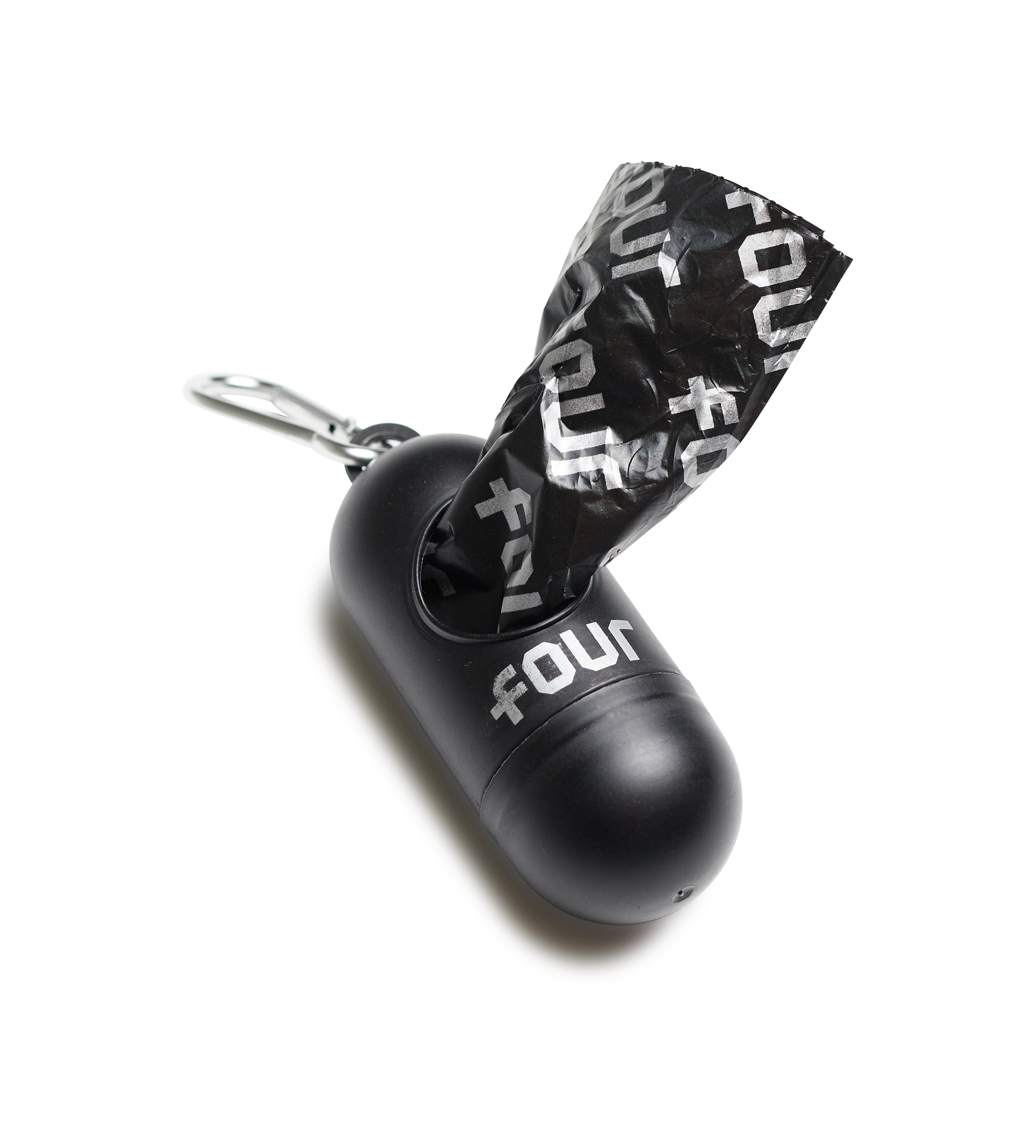 FOUR Pets Poepzakjesdispenser Zwart