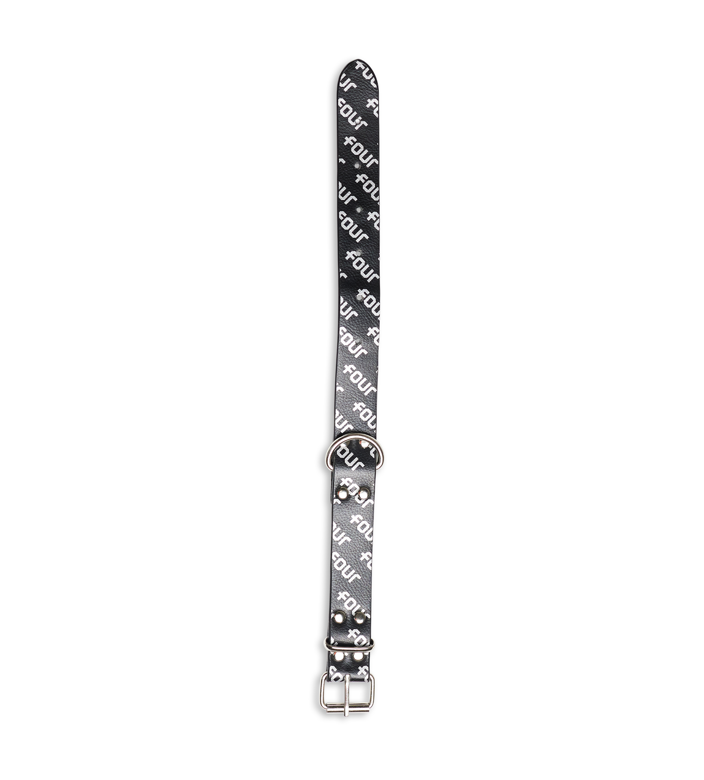 FOUR Huisdierenhalsband Zwart