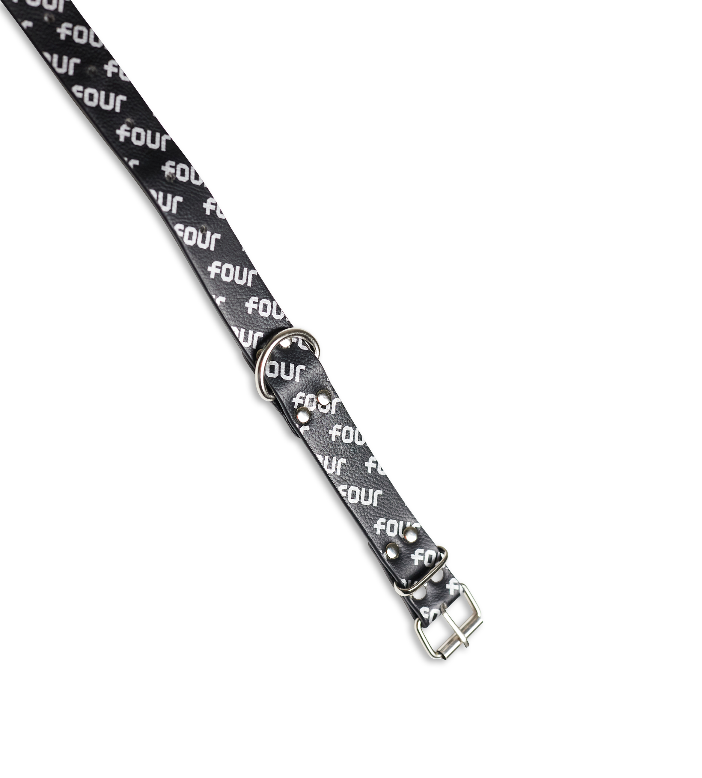 FOUR Huisdierenhalsband Zwart