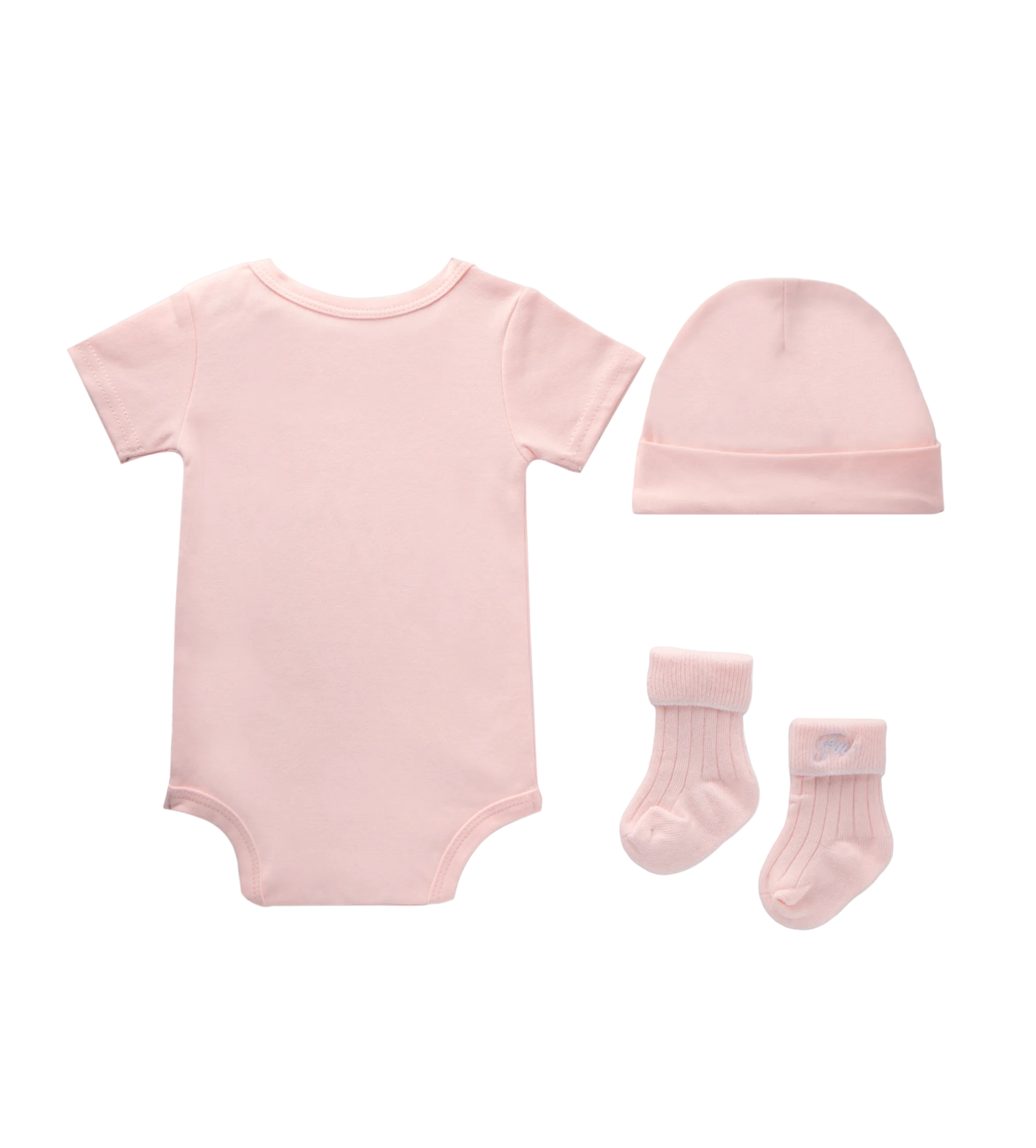 Babycadeauset (babypakje, mutsje en sokken) Roze