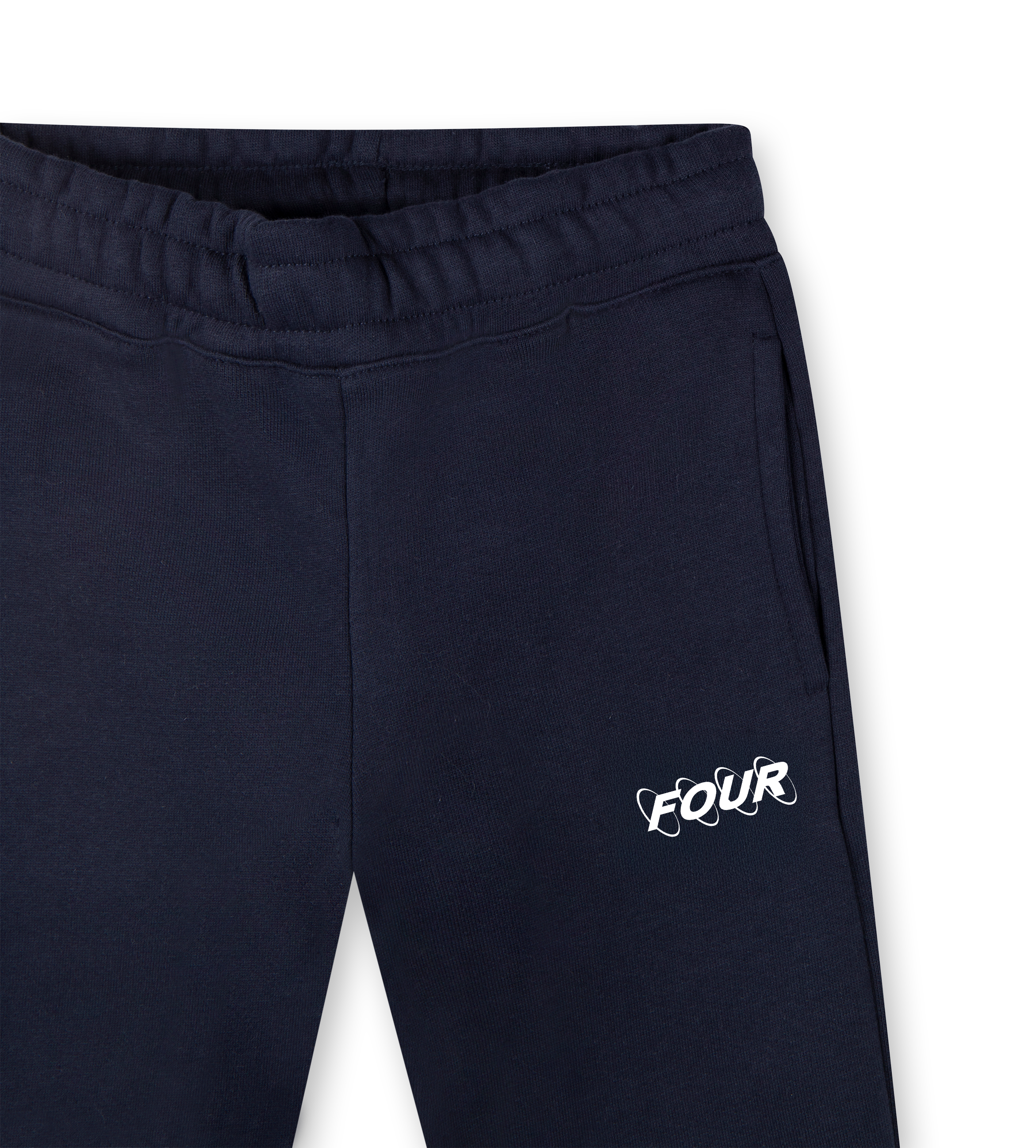 Circles Logo joggingbroek marineblauw