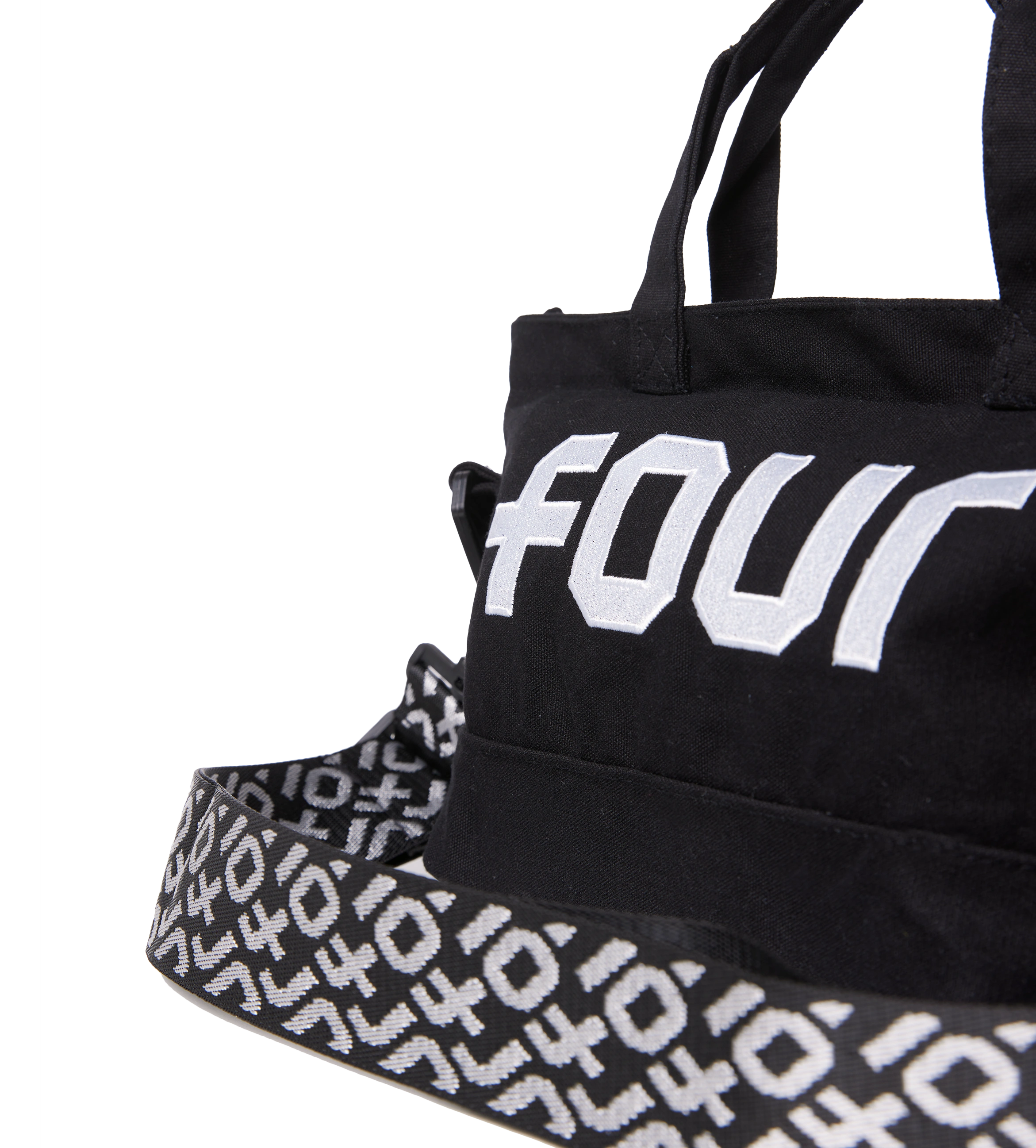 Logo Mini Sized Embroidery Shopper
