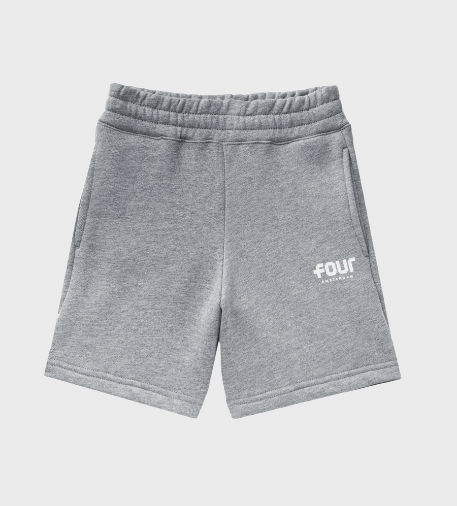 Logo Shorts Grijs gemêleerd