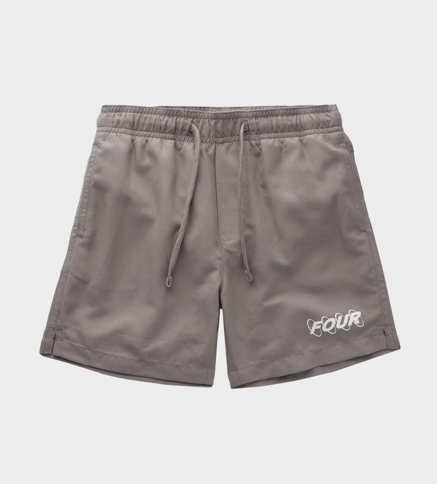 Circles Logo Swim Shorts Storm Front