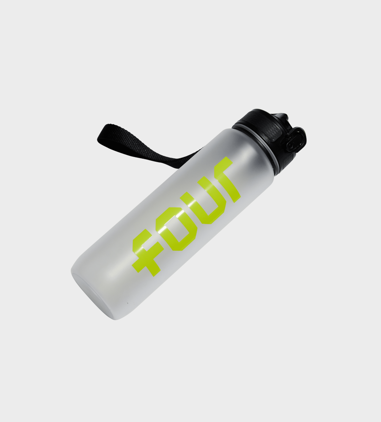 1000 ML Waterfles Neon Geel