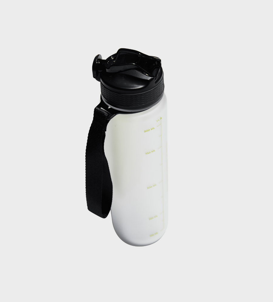 1000 ML Waterfles Neon Geel