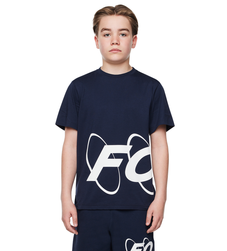 Big Circles T-shirt Marine Blue