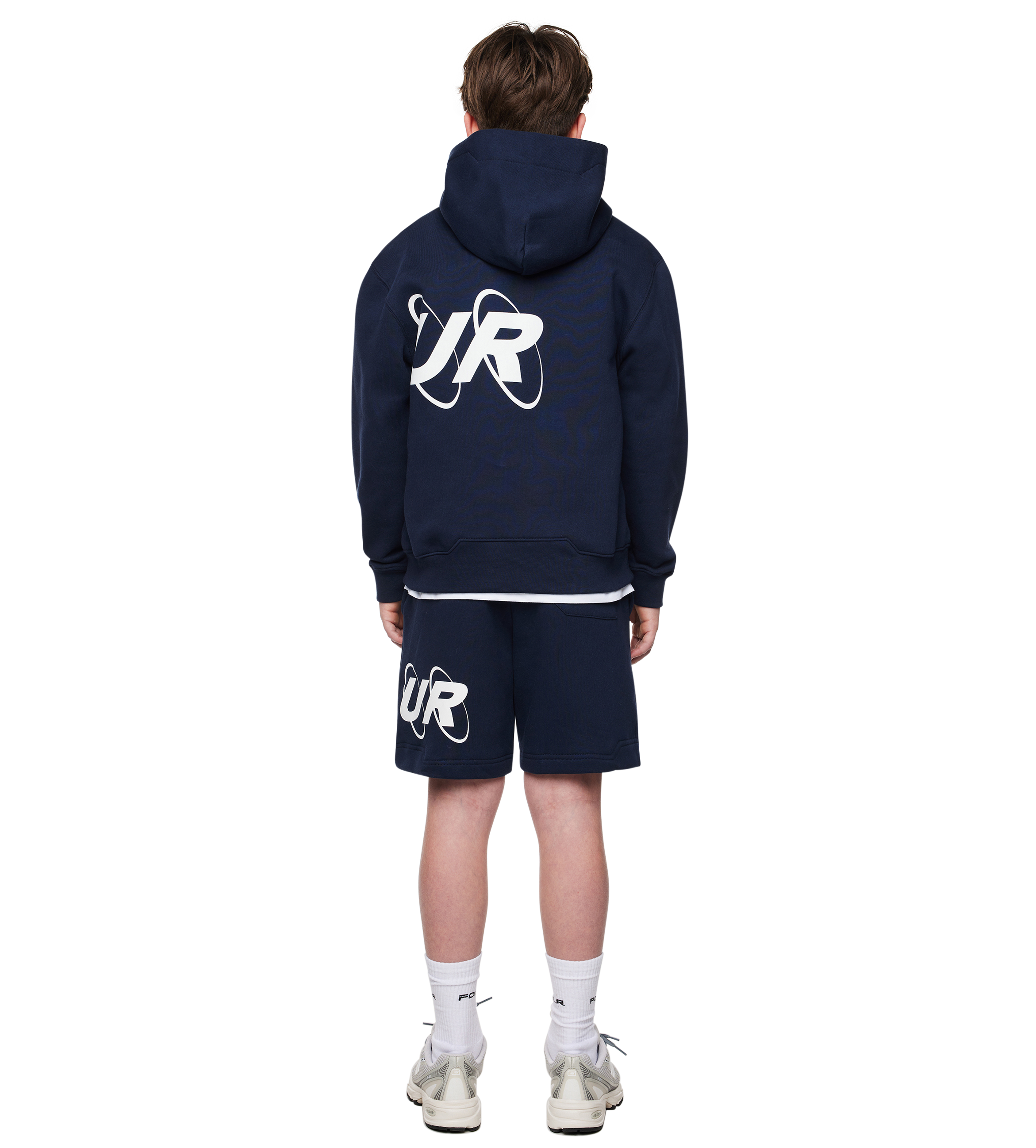Big Circles Hoodie Marine Blue