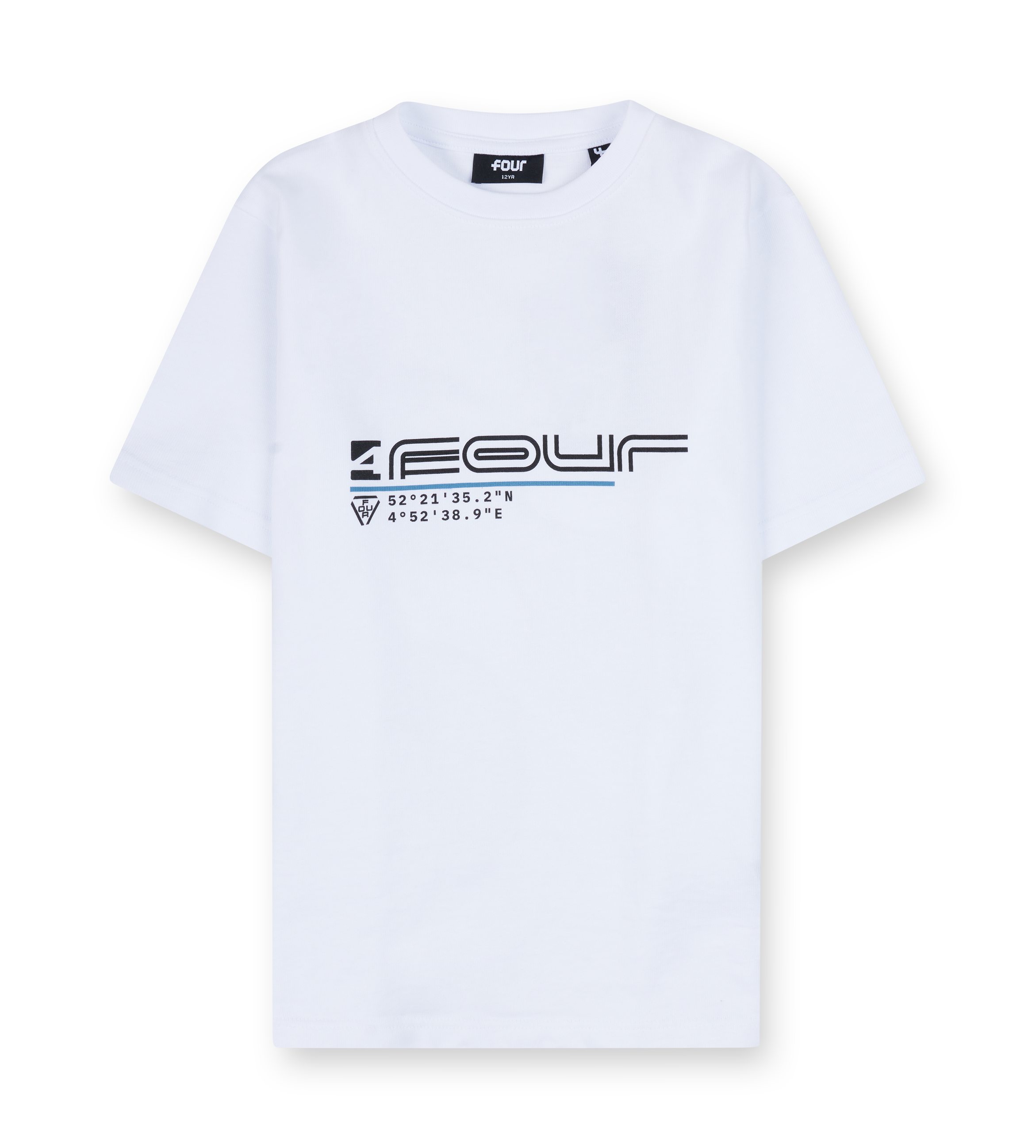 Topo T-Shirt White/ Blue