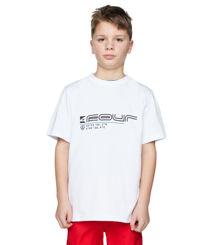 Topo T-Shirt White/ Blue