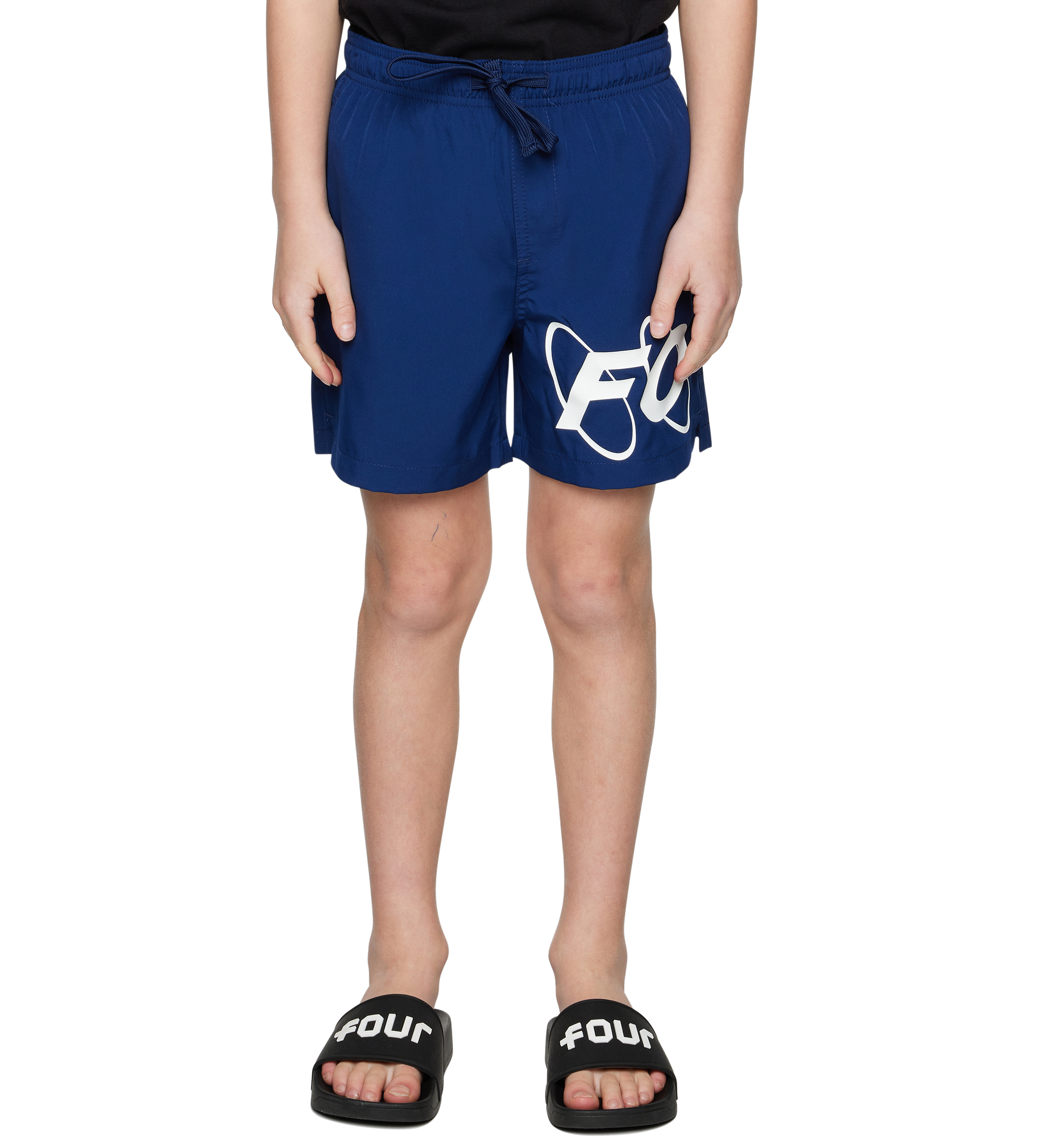 Big Circles Zwem Shorts Marineblauw