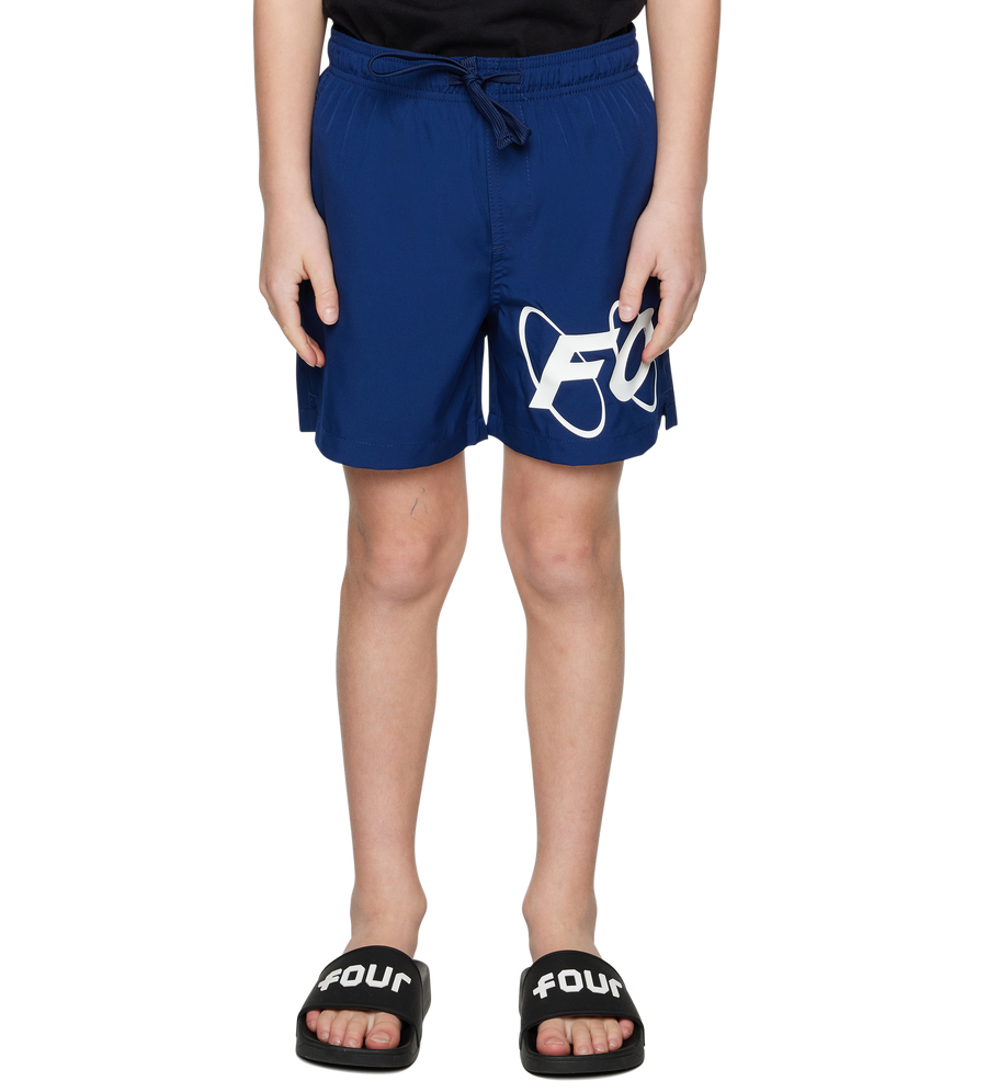Big Circles Swim Shorts Marine Blue