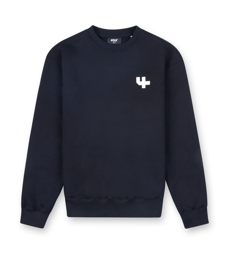 Outline Crewneck Zwart
